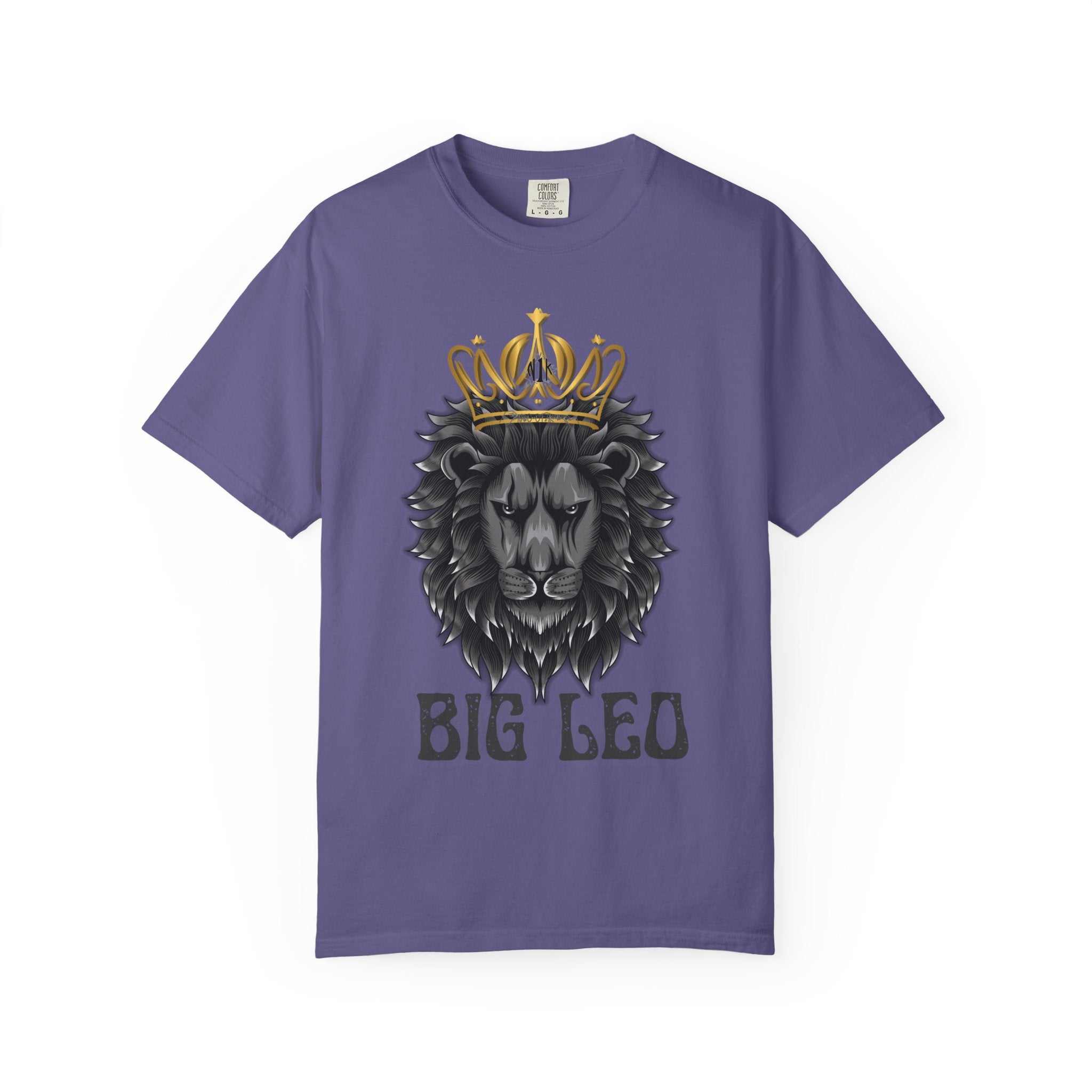 Big Leo Lion Graphic T-Shirt, Unisex Tee, Animal Lover Gift, Birthday T-ShirtBig Leo Lion Graphic T-Shirt