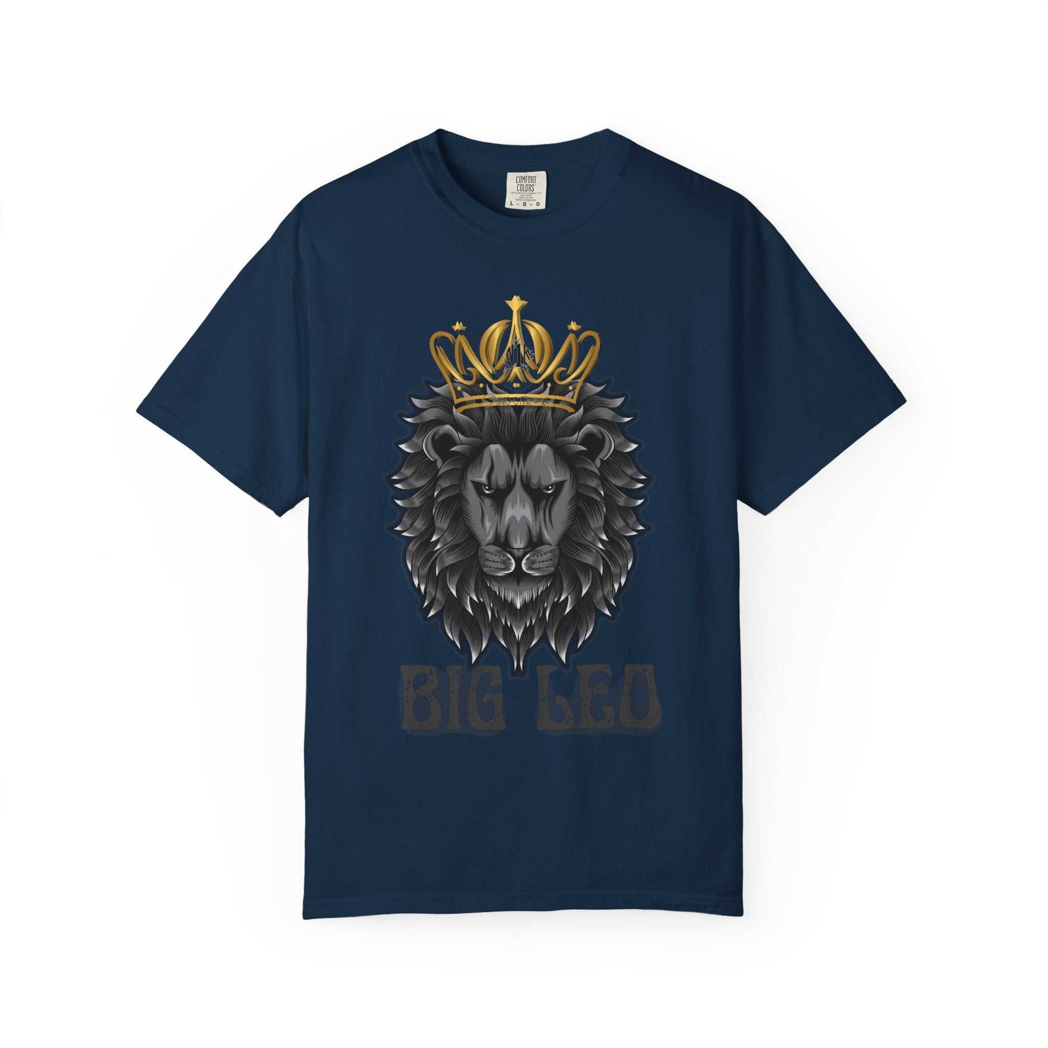 Big Leo Lion Graphic T-Shirt, Unisex Tee, Animal Lover Gift, Birthday T-ShirtBig Leo Lion Graphic T-Shirt