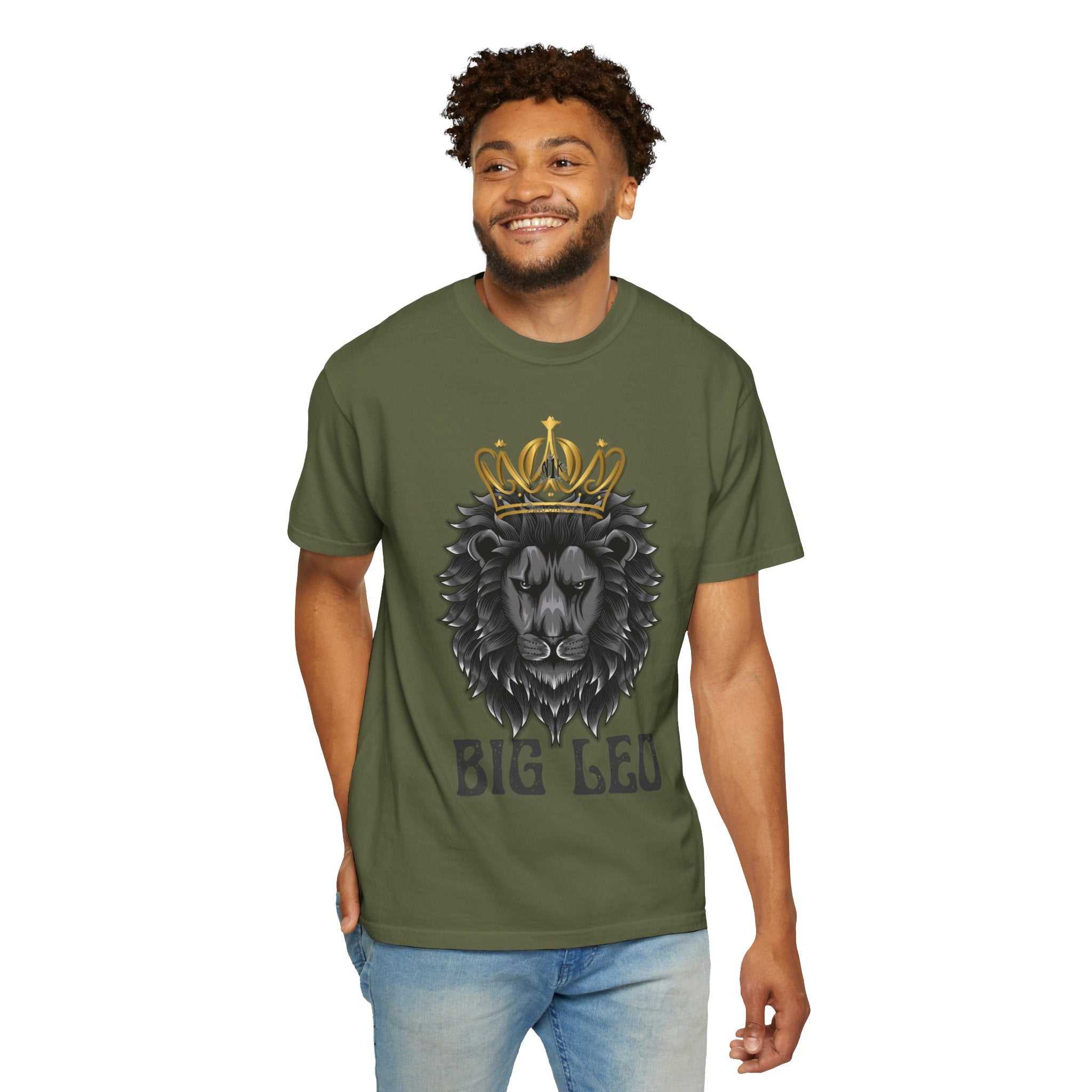 Big Leo Lion Graphic T-Shirt, Unisex Tee, Animal Lover Gift, Birthday T-ShirtBig Leo Lion Graphic T-Shirt