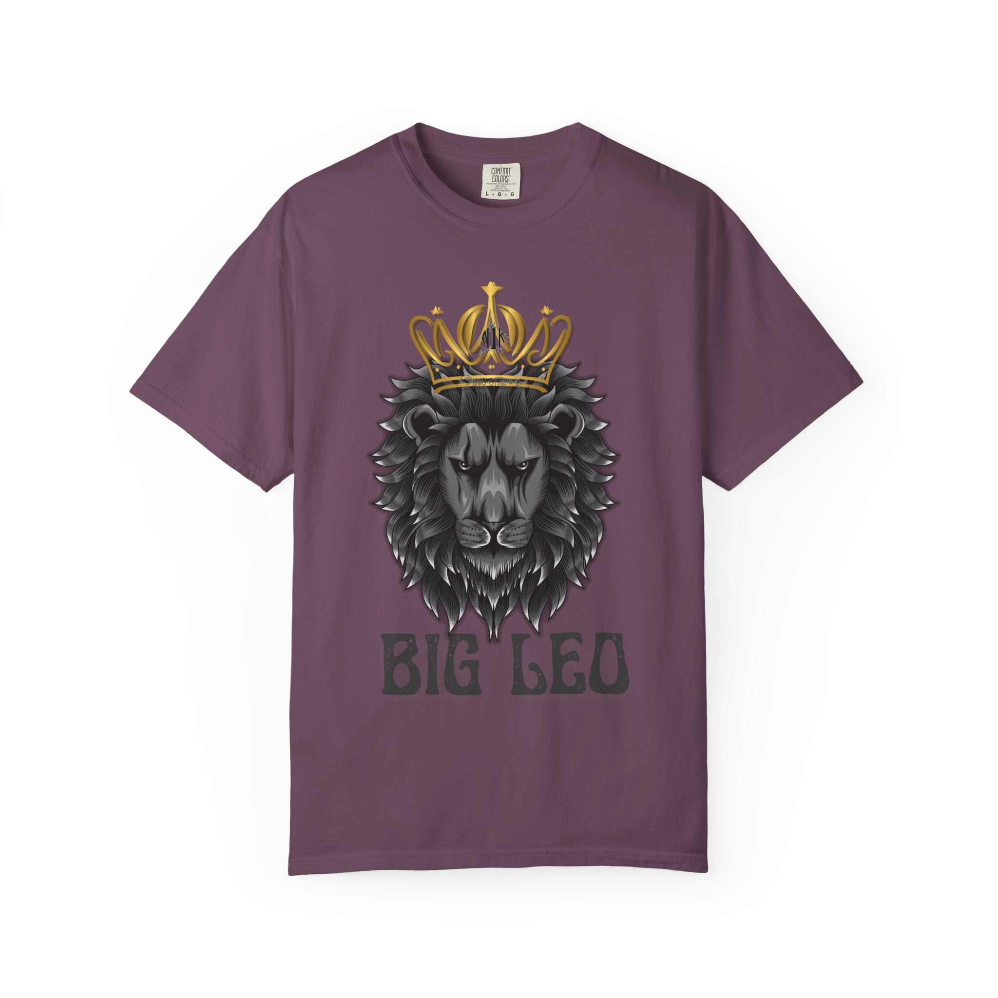 Big Leo Lion Graphic T-Shirt, Unisex Tee, Animal Lover Gift, Birthday T-ShirtBig Leo Lion Graphic T-Shirt
