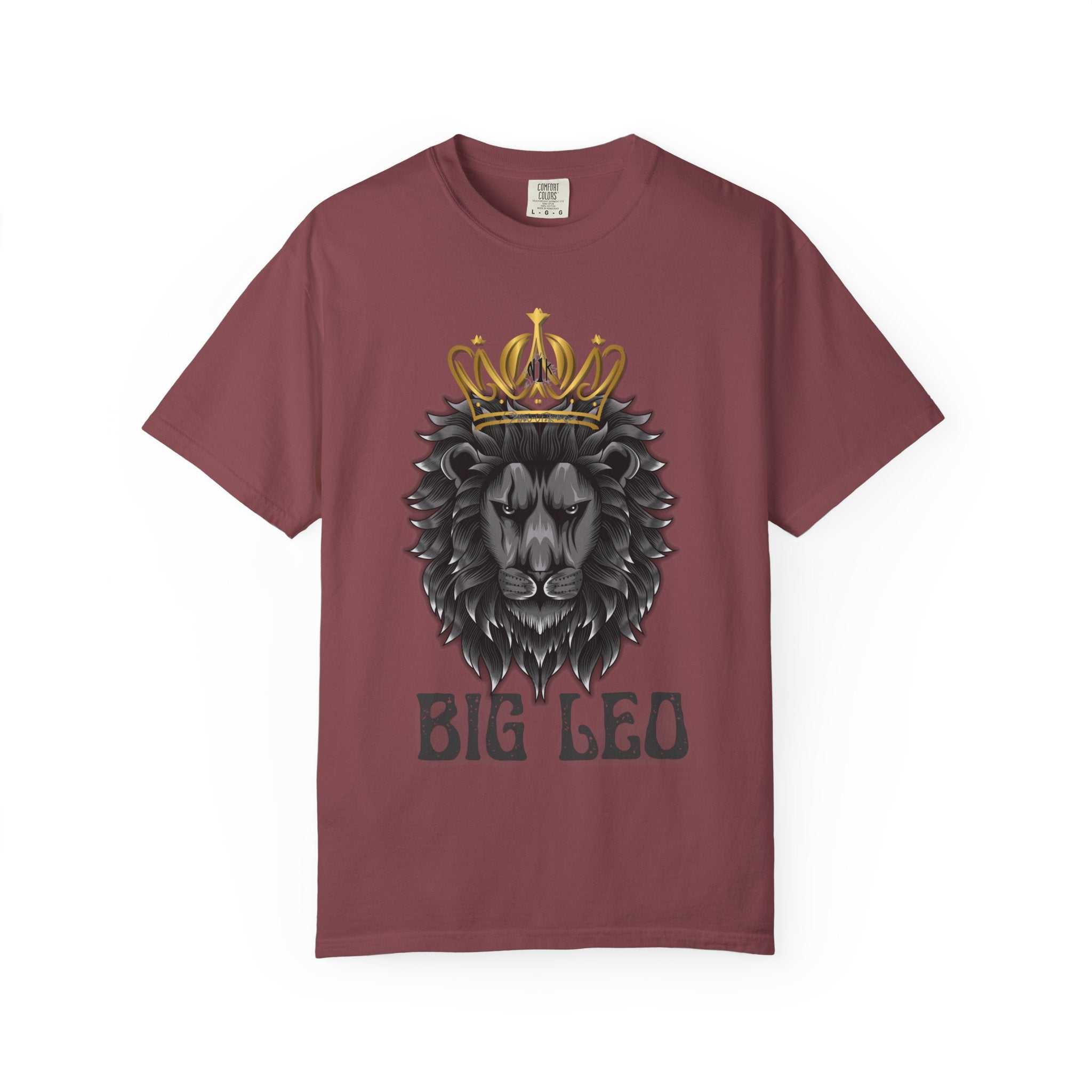 Big Leo Lion Graphic T-Shirt, Unisex Tee, Animal Lover Gift, Birthday T-ShirtBig Leo Lion Graphic T-Shirt