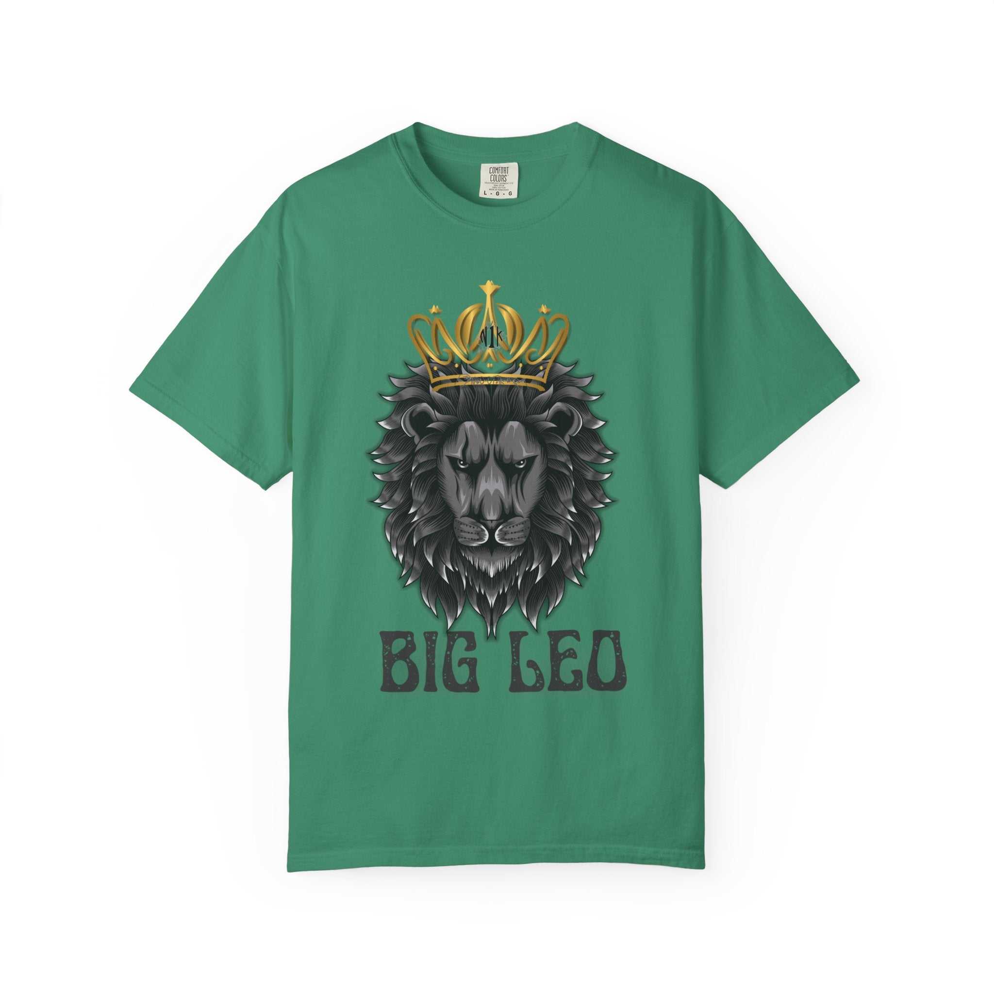 Big Leo Lion Graphic T-Shirt, Unisex Tee, Animal Lover Gift, Birthday T-ShirtBig Leo Lion Graphic T-Shirt