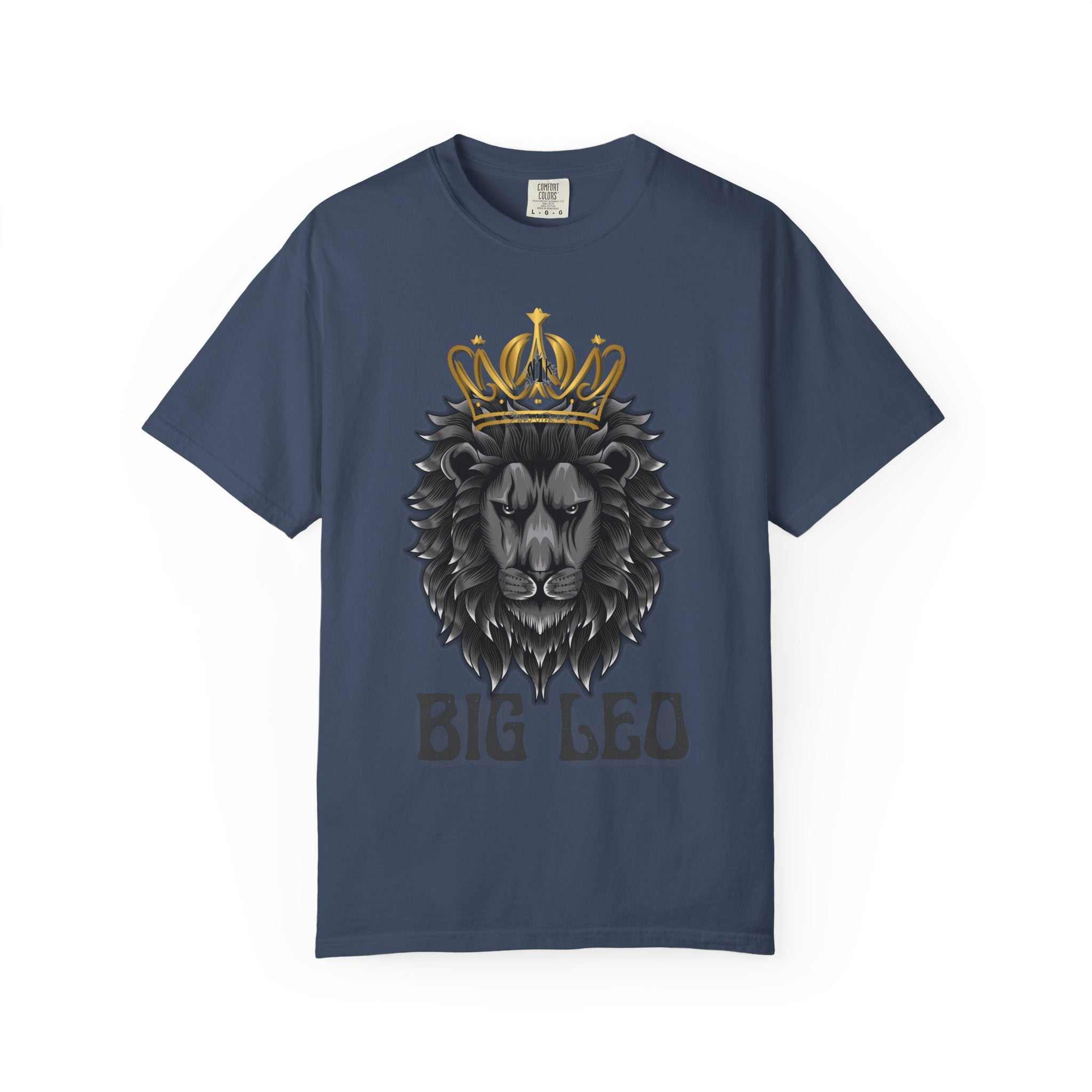 Big Leo Lion Graphic T-Shirt, Unisex Tee, Animal Lover Gift, Birthday T-ShirtBig Leo Lion Graphic T-Shirt