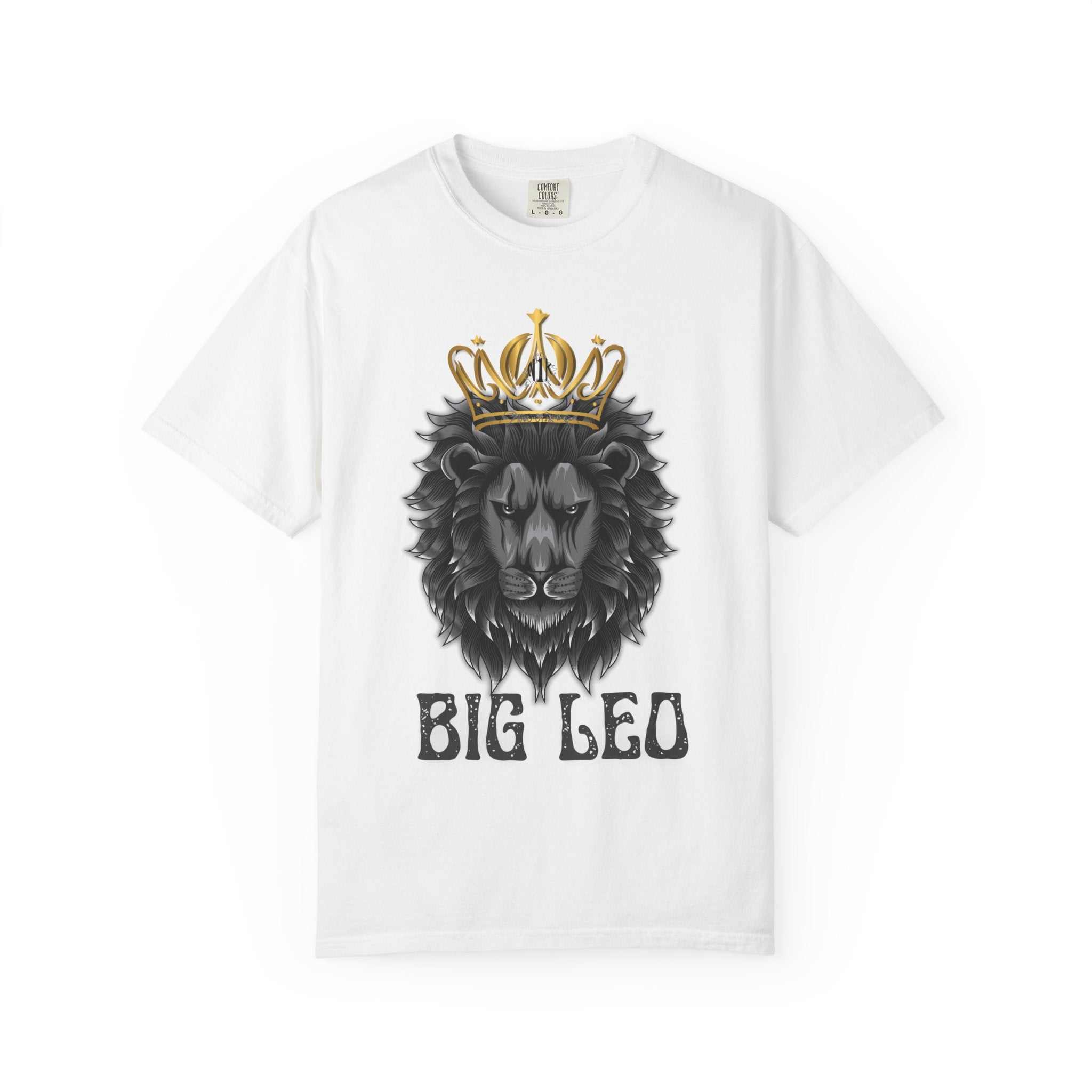 Big Leo Lion Graphic T-Shirt, Unisex Tee, Animal Lover Gift, Birthday T-ShirtBig Leo Lion Graphic T-Shirt