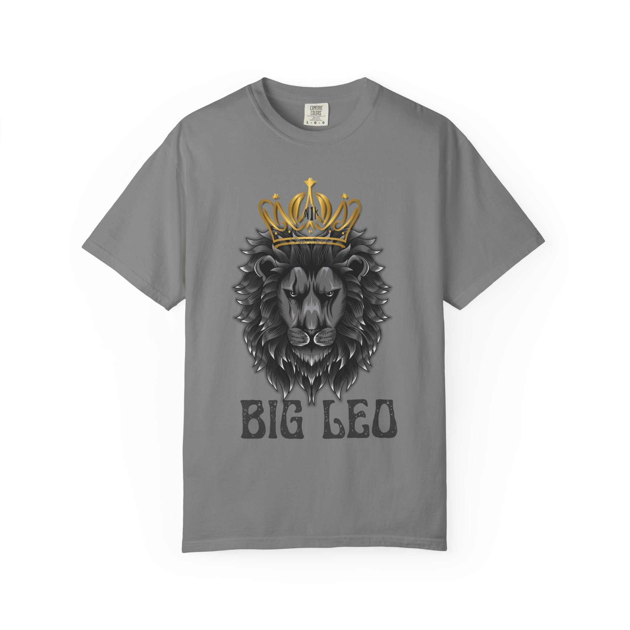 Big Leo Lion Graphic T-Shirt, Unisex Tee, Animal Lover Gift, Birthday T-ShirtBig Leo Lion Graphic T-Shirt