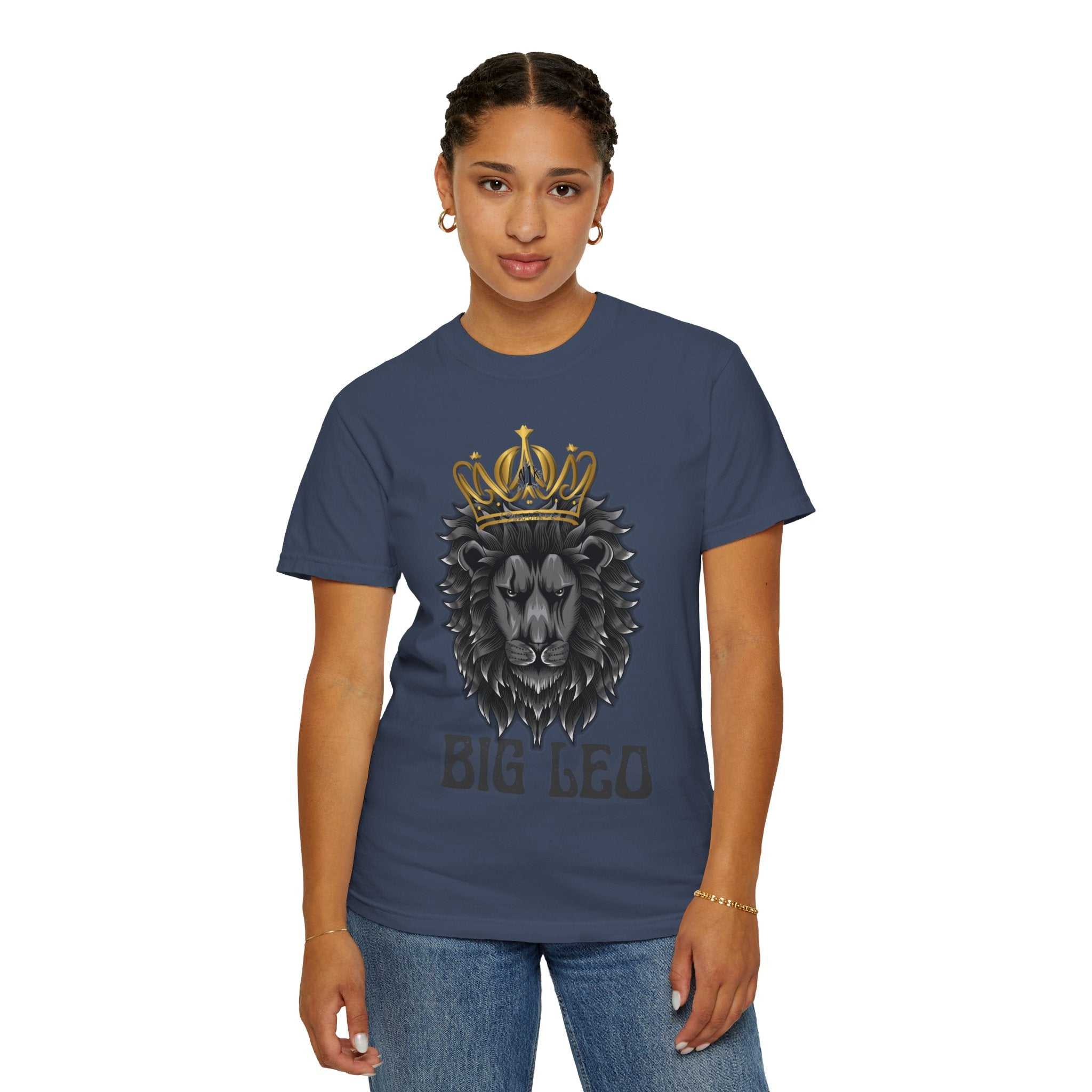 Big Leo Lion Graphic T-Shirt, Unisex Tee, Animal Lover Gift, Birthday T-ShirtBig Leo Lion Graphic T-Shirt