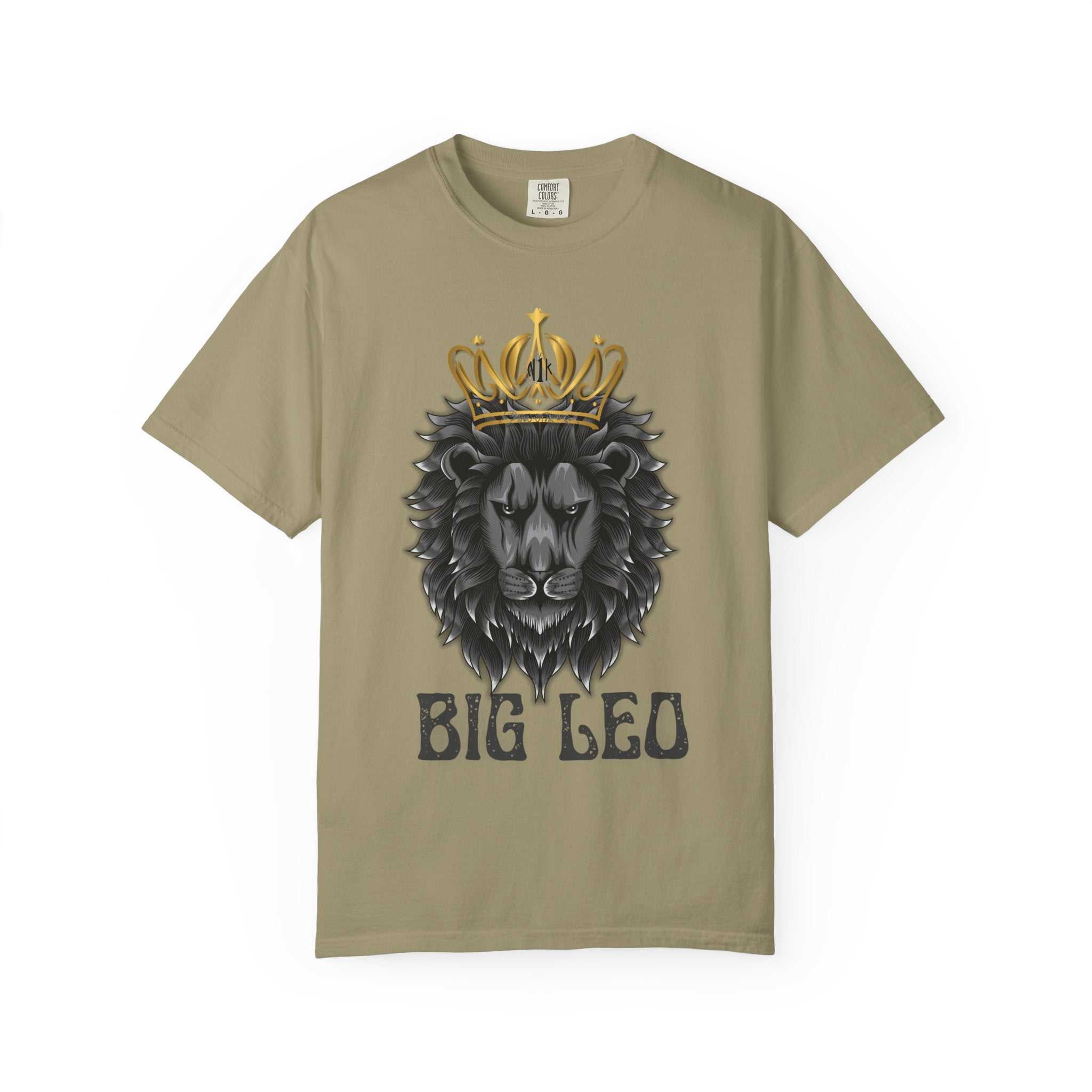 Big Leo Lion Graphic T-Shirt, Unisex Tee, Animal Lover Gift, Birthday T-ShirtBig Leo Lion Graphic T-Shirt