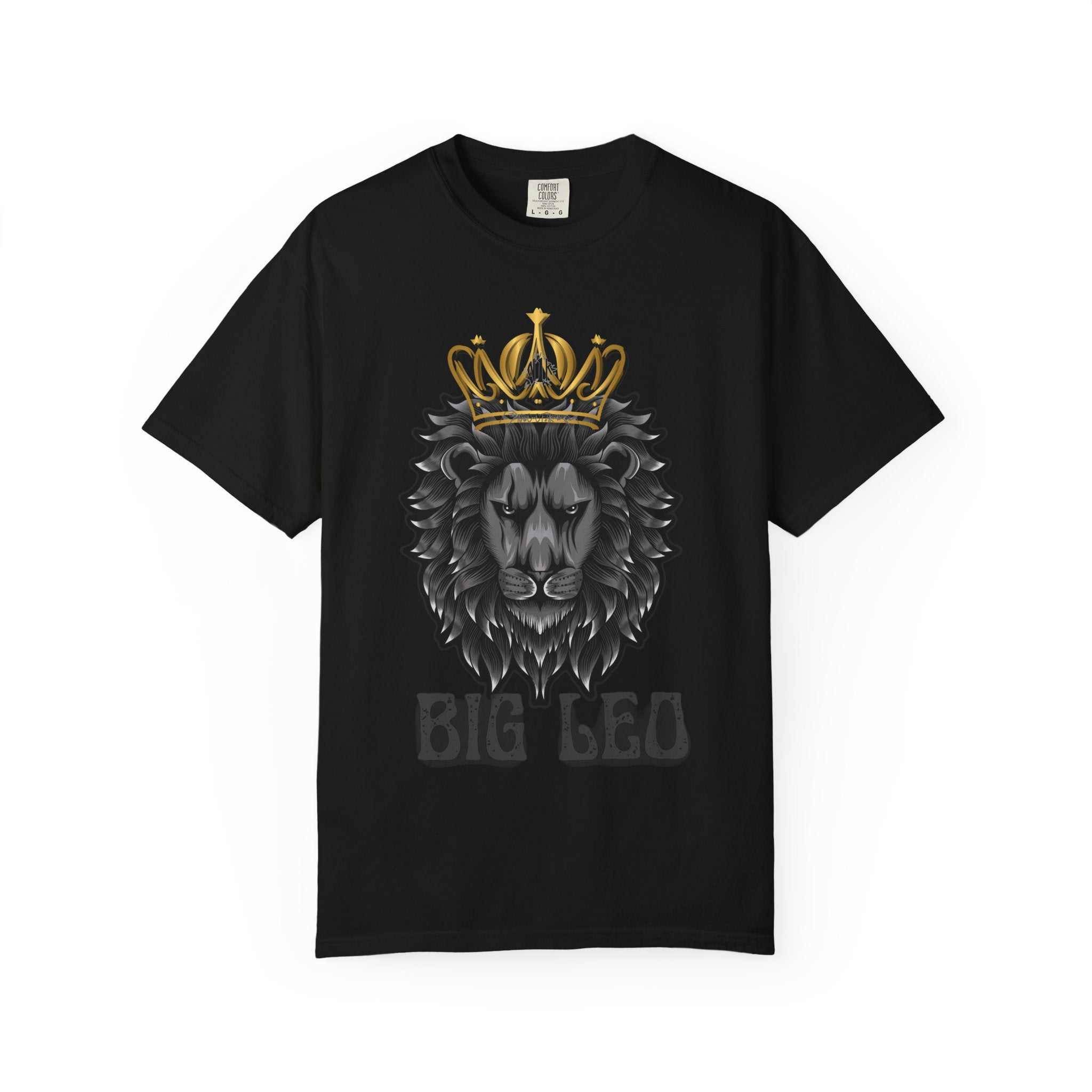 Big Leo Lion Graphic T-Shirt, Unisex Tee, Animal Lover Gift, Birthday T-ShirtBig Leo Lion Graphic T-Shirt