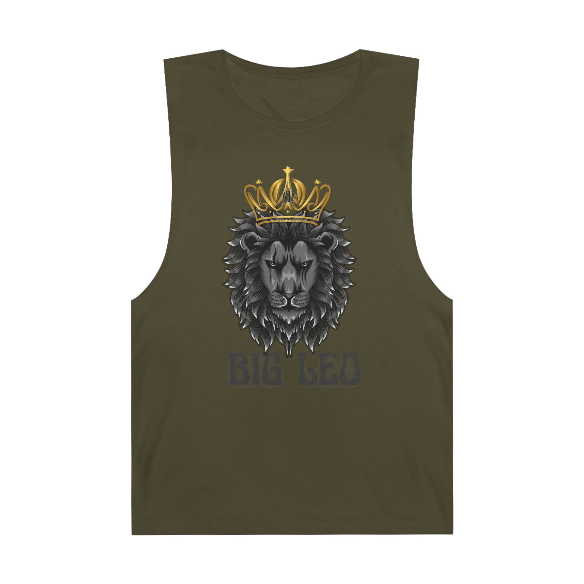 Big Leo Unisex Barnard Tank - Stylish Leo Graphic Tee, Zodiac Sign AppTank TopBig Leo Unisex Barnard Tank