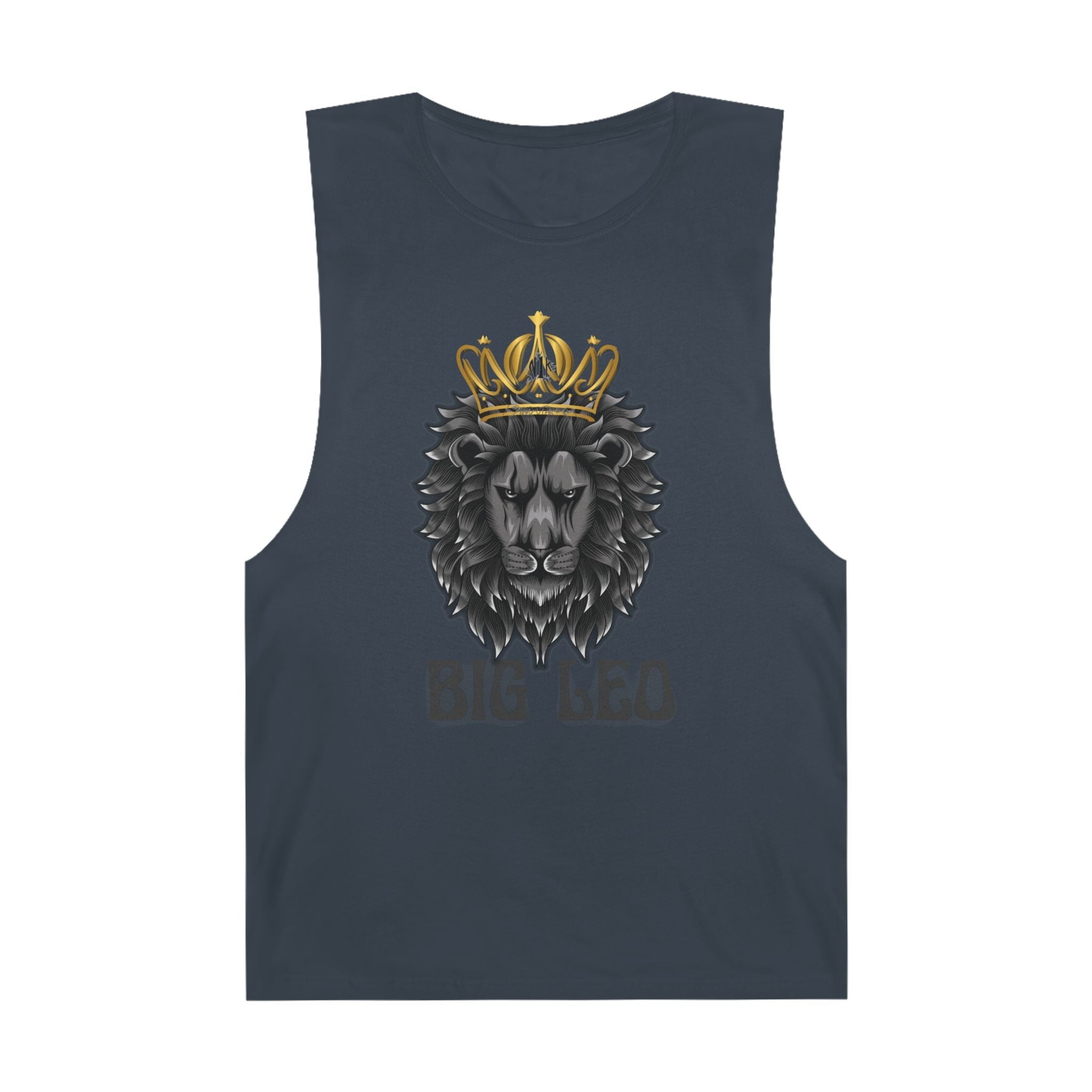 Big Leo Unisex Barnard Tank - Stylish Leo Graphic Tee, Zodiac Sign AppTank TopBig Leo Unisex Barnard Tank