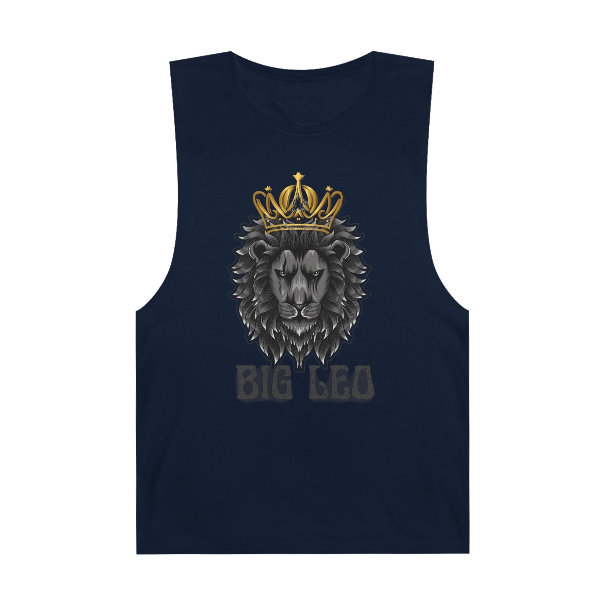 Big Leo Unisex Barnard Tank - Stylish Leo Graphic Tee, Zodiac Sign AppTank TopBig Leo Unisex Barnard Tank