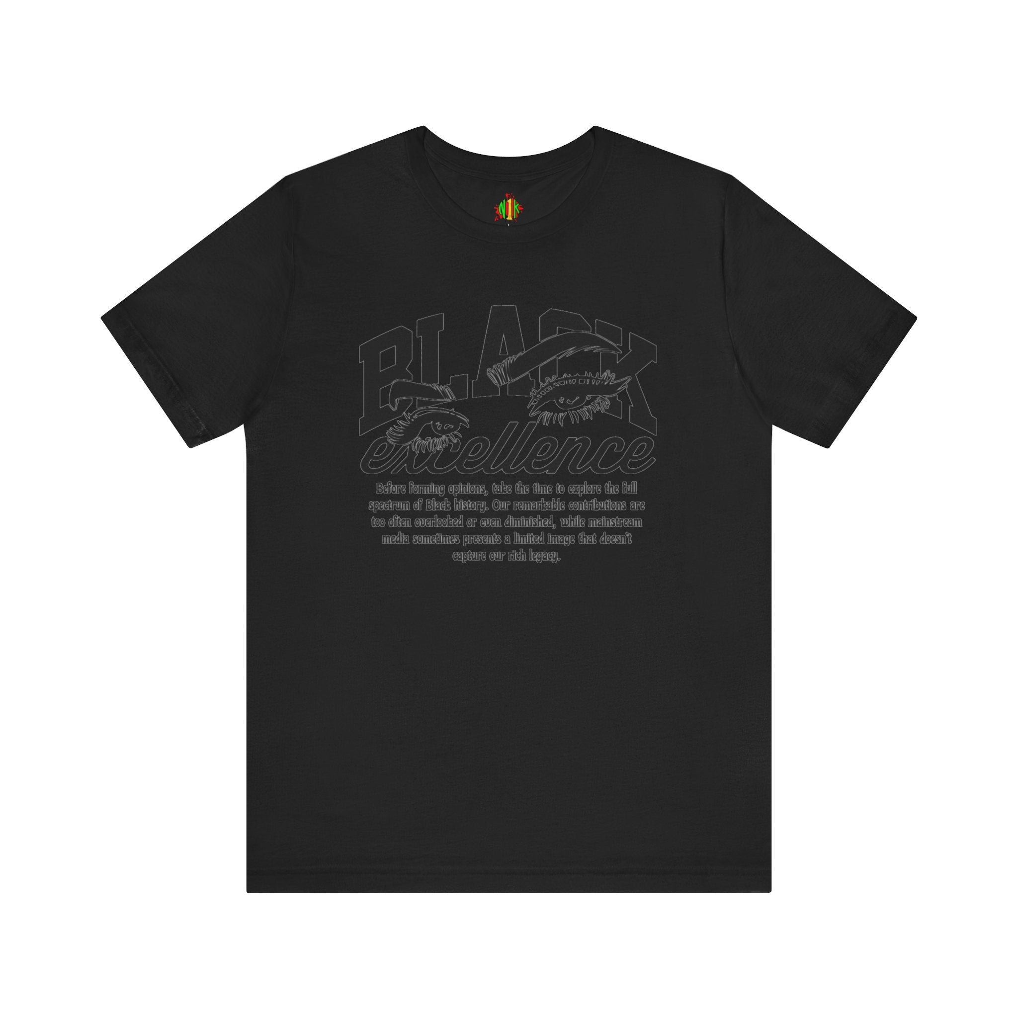 Black Excellence Unisex Tee - Celebrate Diversity and EmpowermentT-ShirtBlack Excellence Unisex Tee