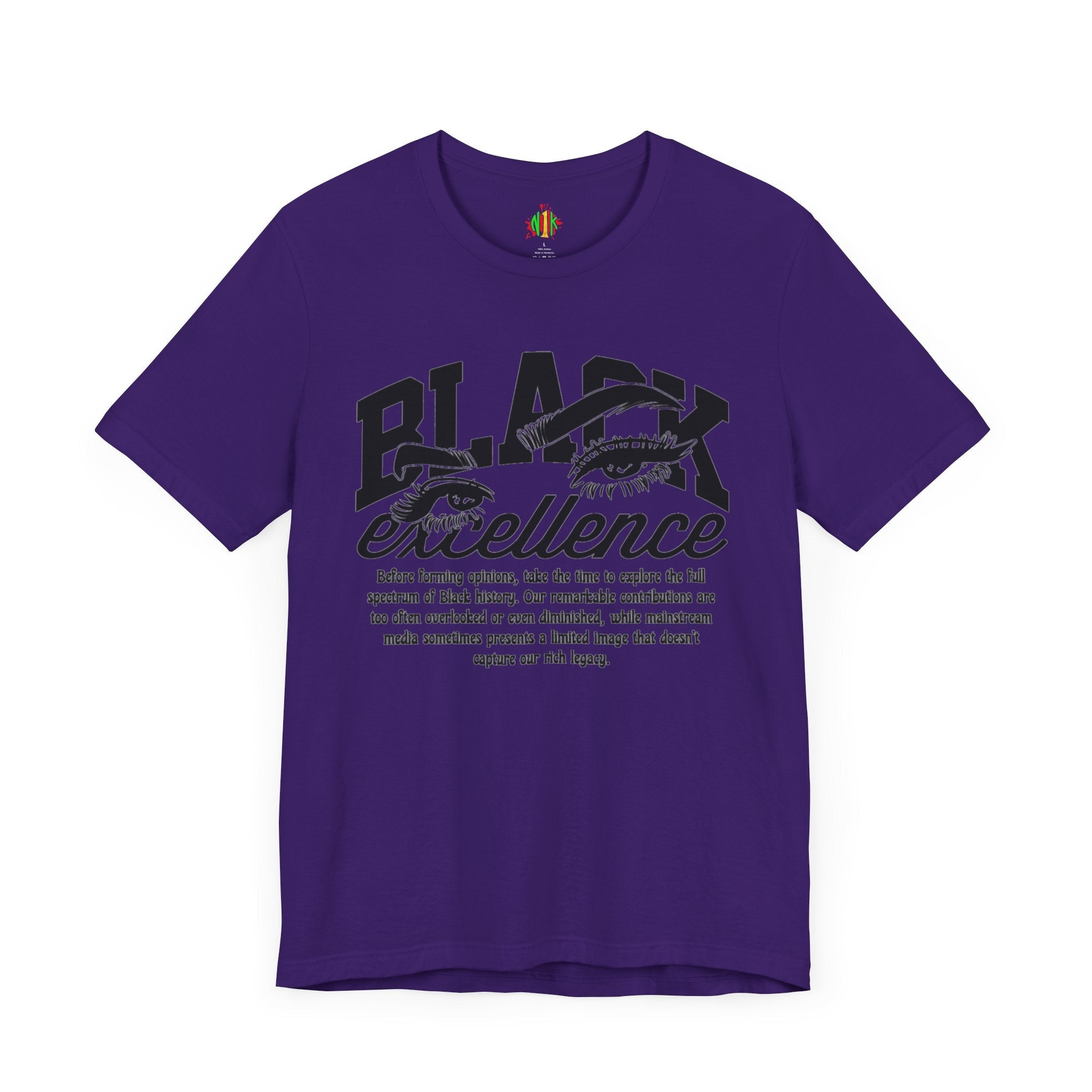 Black Excellence Unisex Tee - Celebrate Diversity and EmpowermentT-ShirtBlack Excellence Unisex Tee