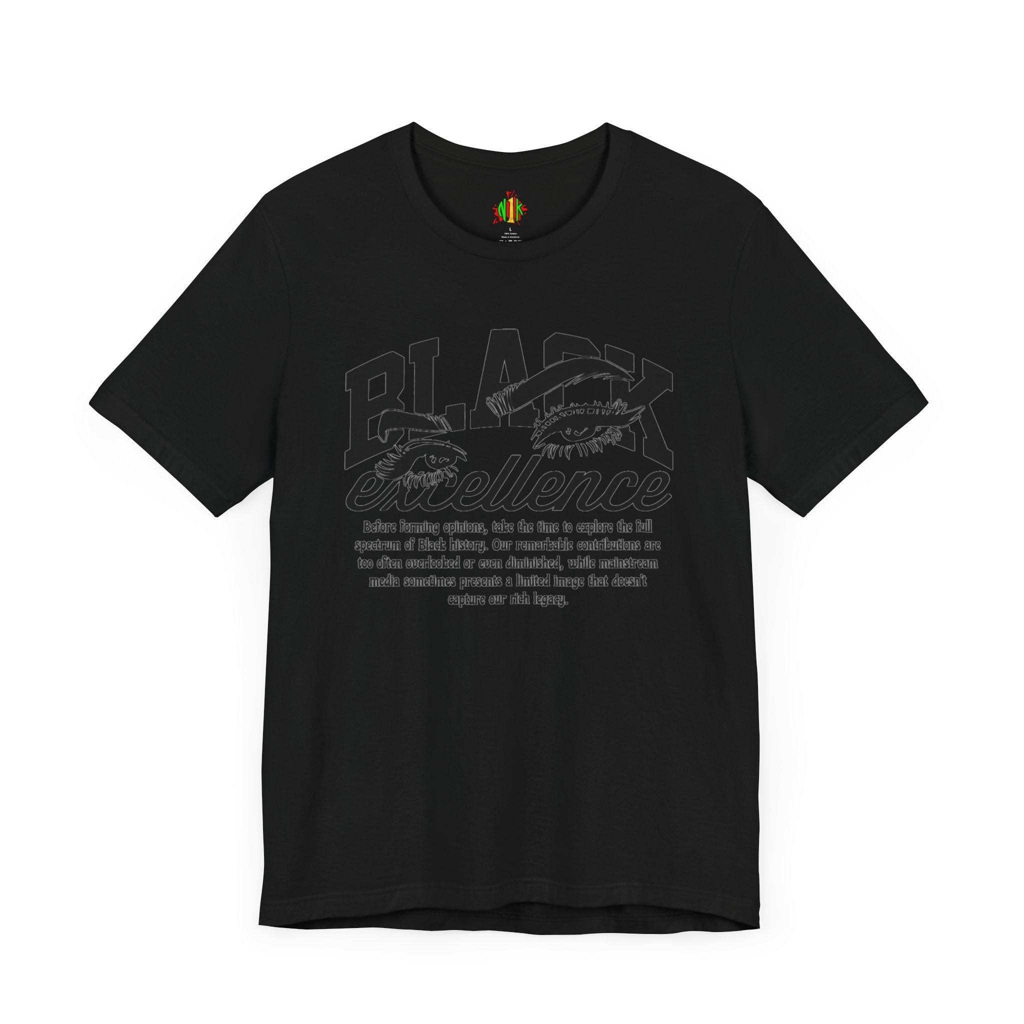 Black Excellence Unisex Tee - Celebrate Diversity and EmpowermentT-ShirtBlack Excellence Unisex Tee