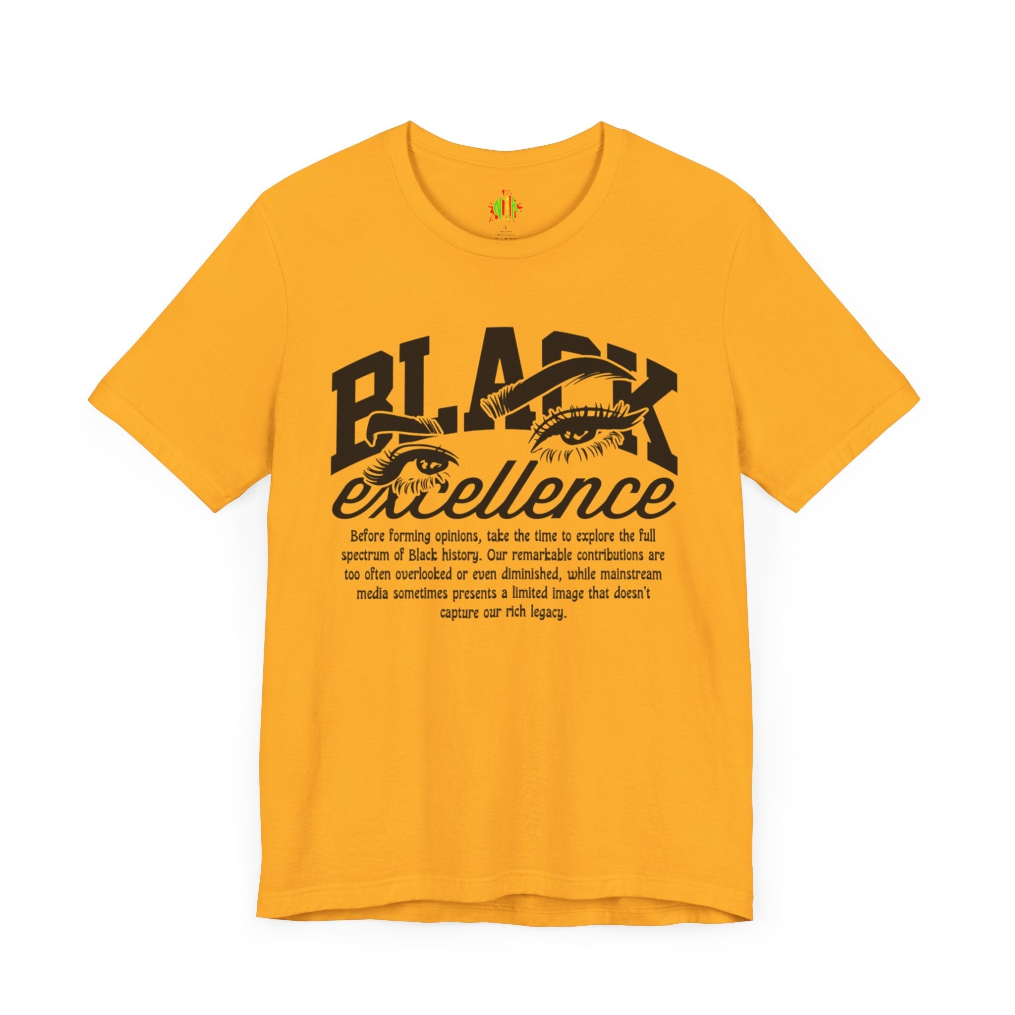 Black Excellence Unisex Tee - Celebrate Diversity and EmpowermentT-ShirtBlack Excellence Unisex Tee