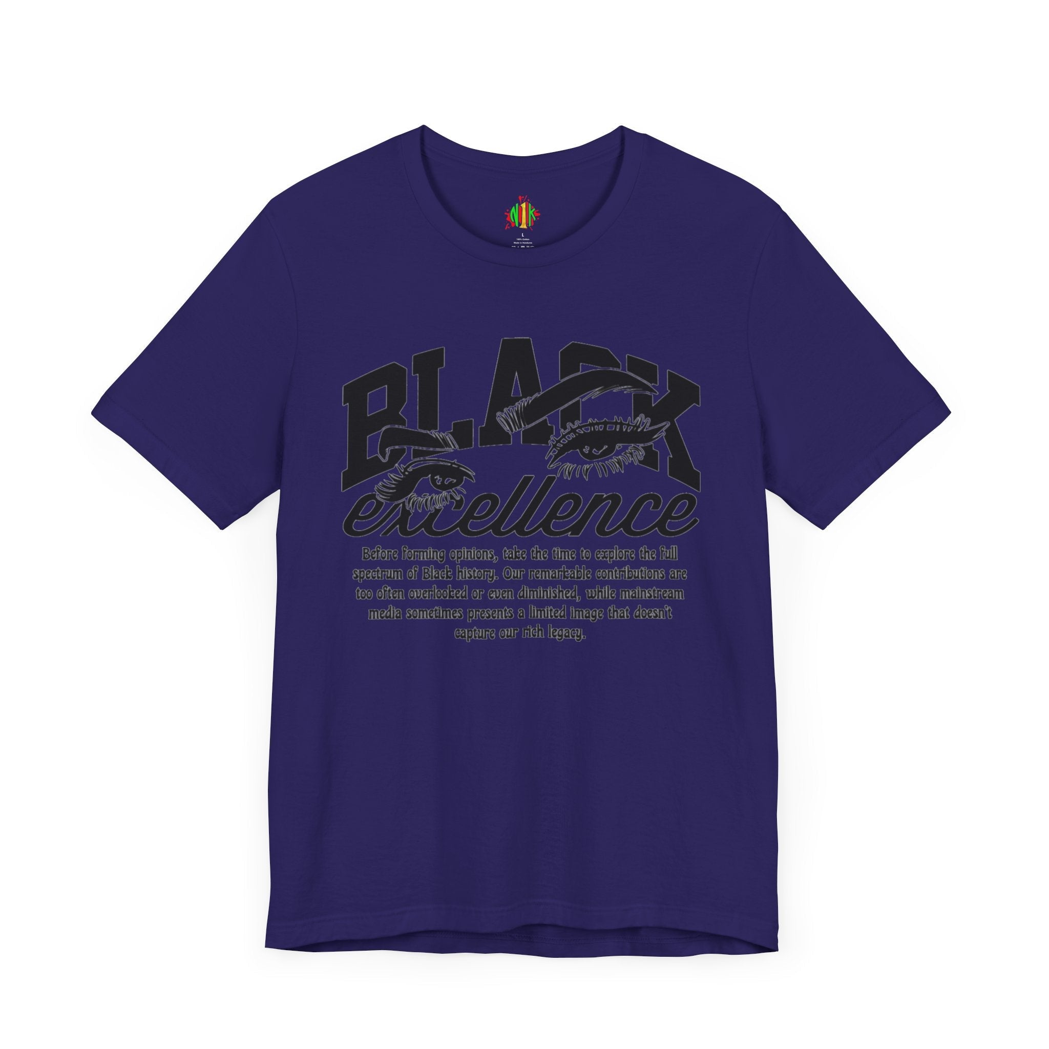 Black Excellence Unisex Tee - Celebrate Diversity and EmpowermentT-ShirtBlack Excellence Unisex Tee