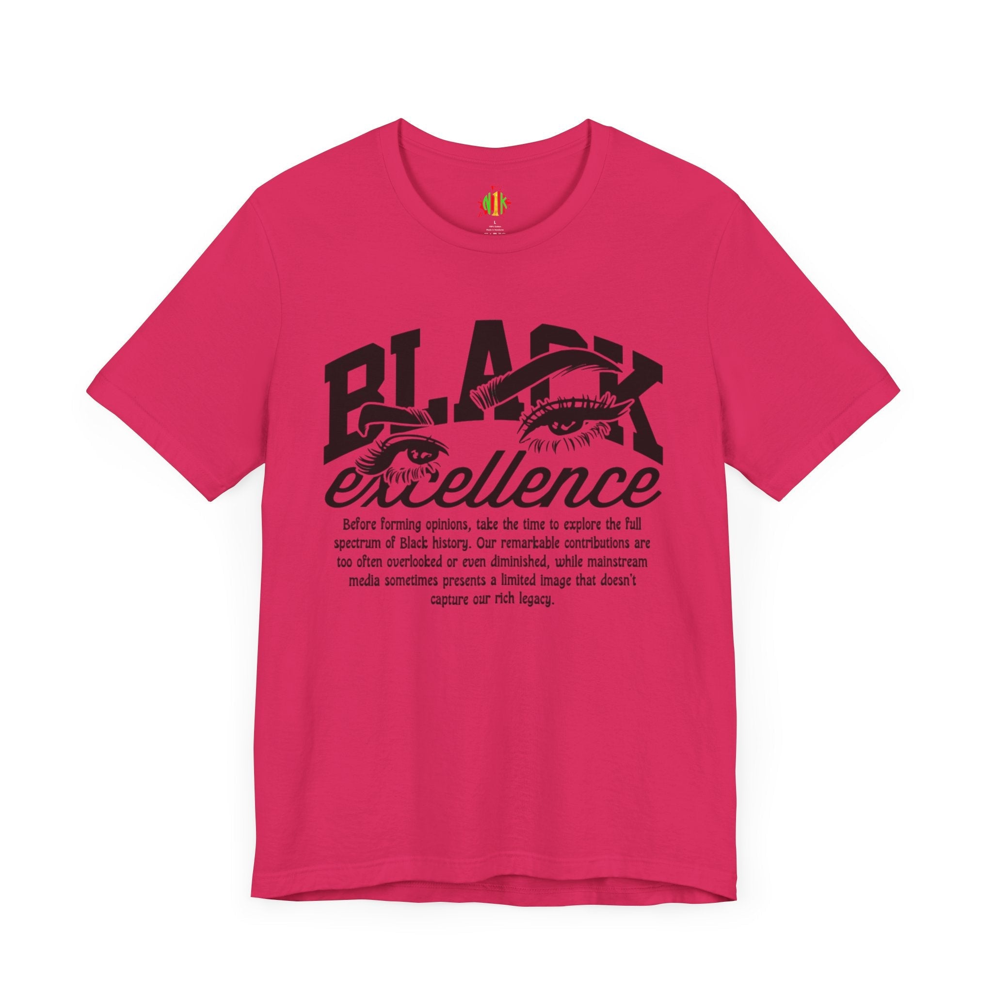 Black Excellence Unisex Tee - Celebrate Diversity and EmpowermentT-ShirtBlack Excellence Unisex Tee