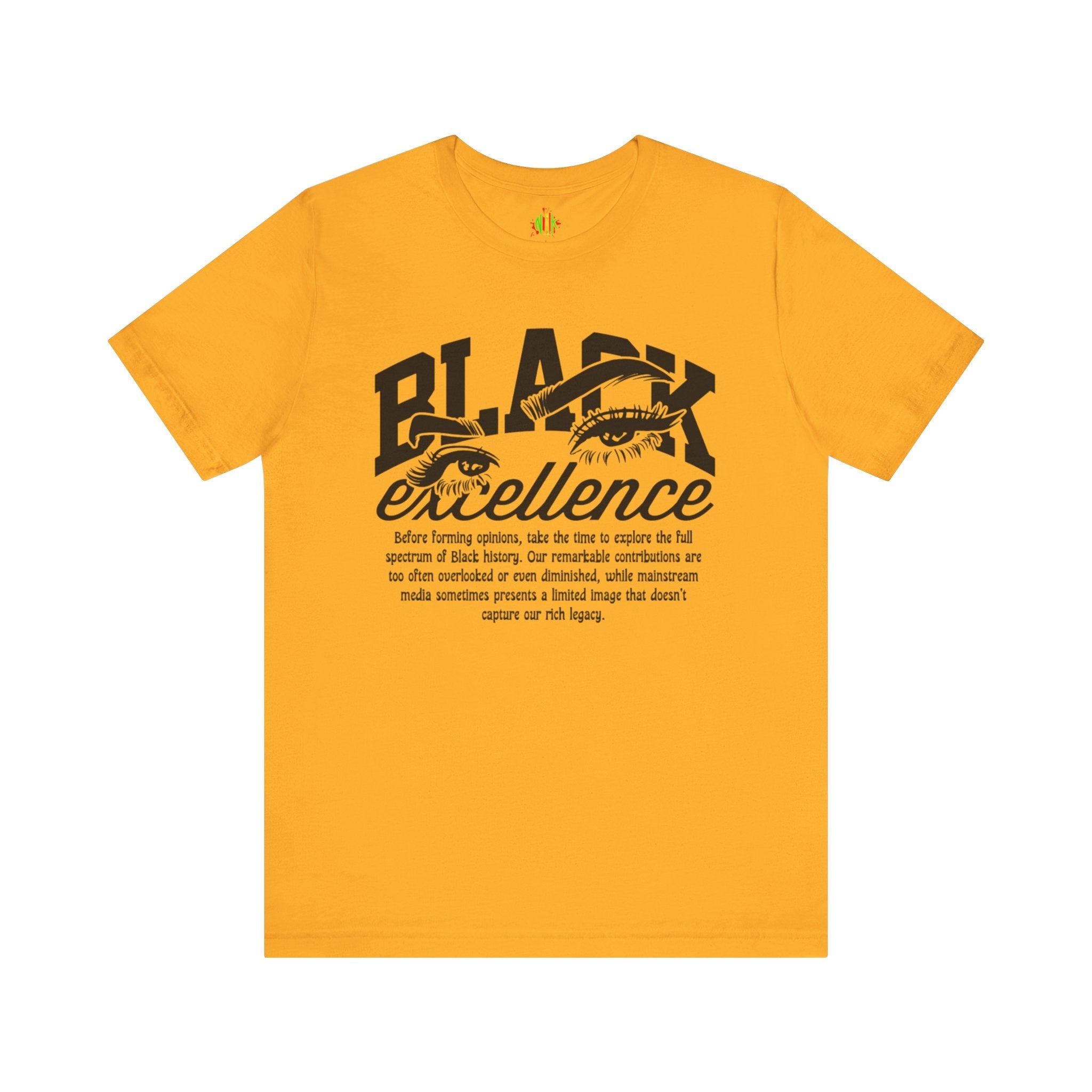 Black Excellence Unisex Tee - Celebrate Diversity and EmpowermentT-ShirtBlack Excellence Unisex Tee