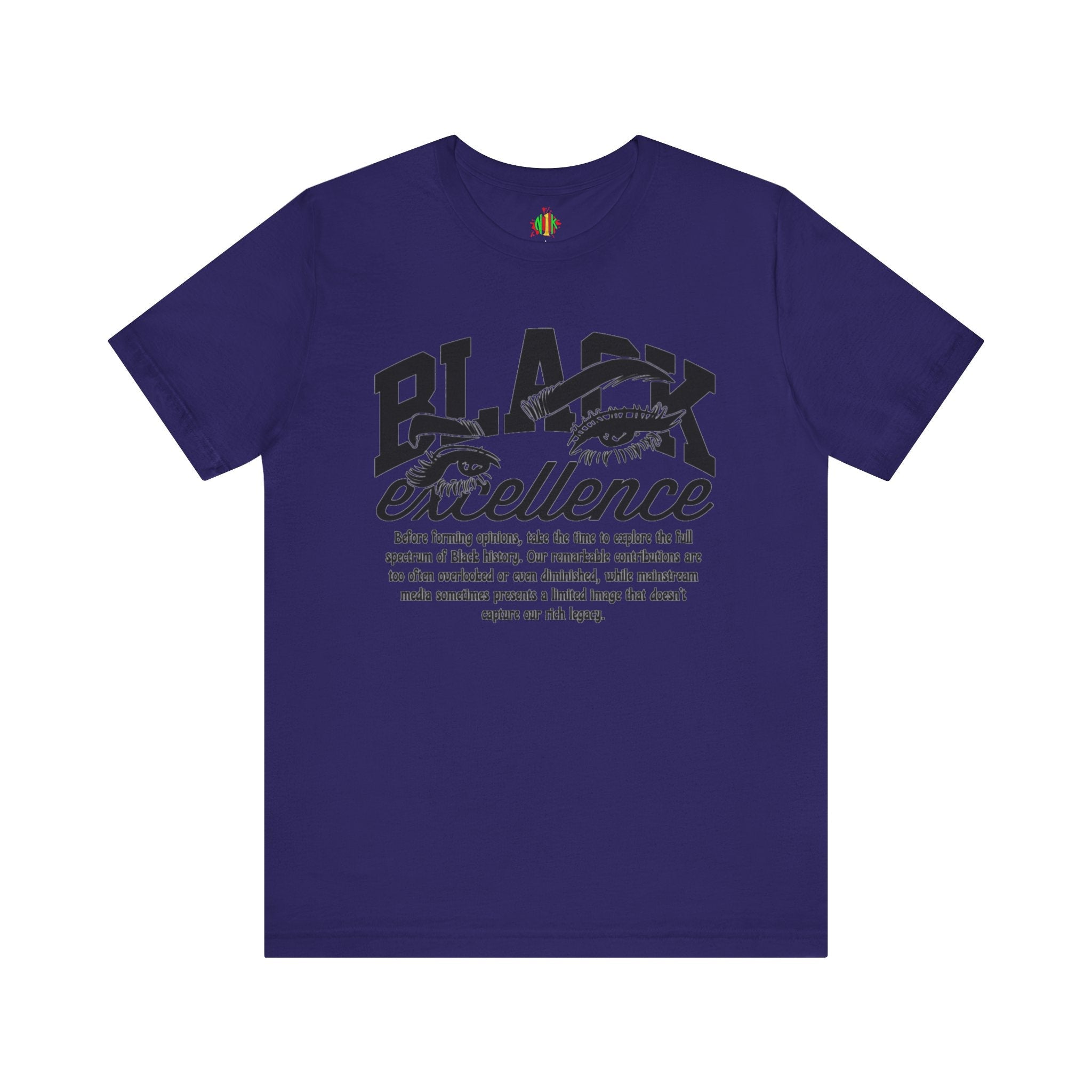 Black Excellence Unisex Tee - Celebrate Diversity and EmpowermentT-ShirtBlack Excellence Unisex Tee