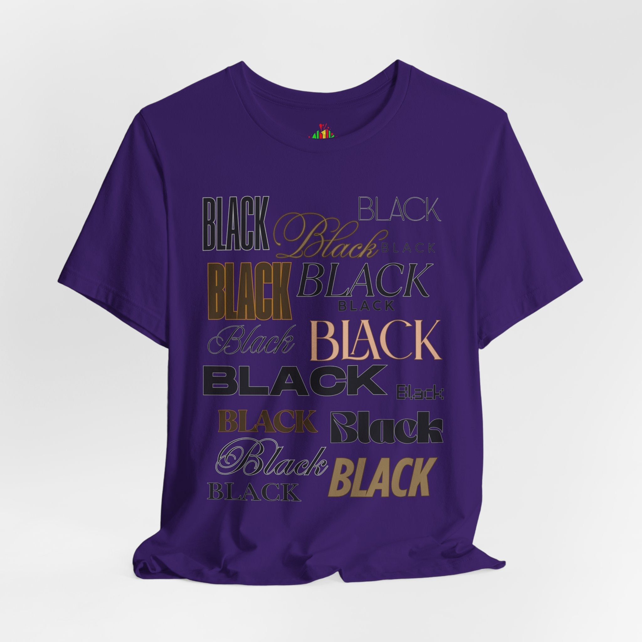 Black Text Unisex Tee, Casual Graphic T-Shirt for Fashion Lovers, PerfT-ShirtUnisex Jersey Short Sleeve Tee