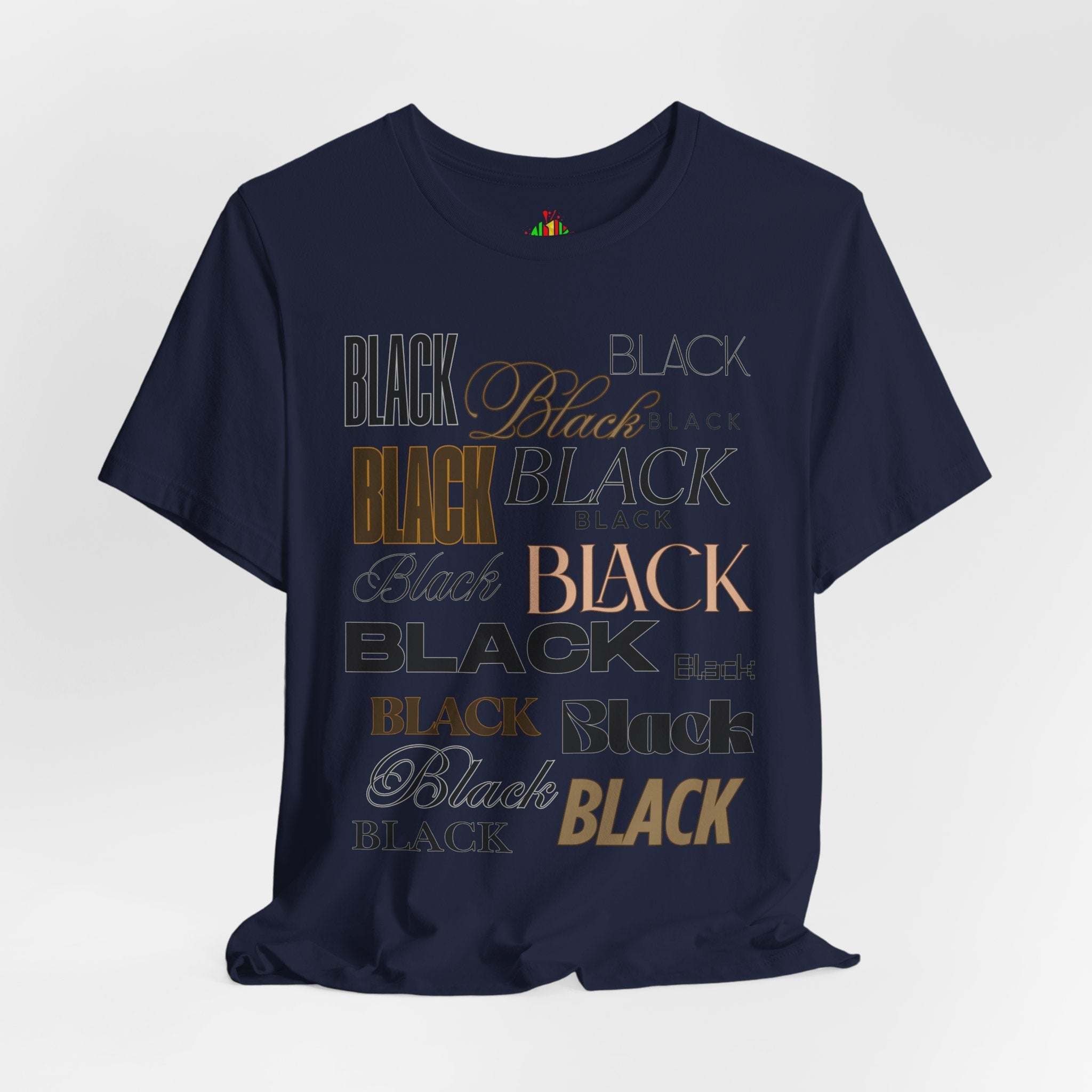 Black Text Unisex Tee, Casual Graphic T-Shirt for Fashion Lovers, PerfT-ShirtUnisex Jersey Short Sleeve Tee