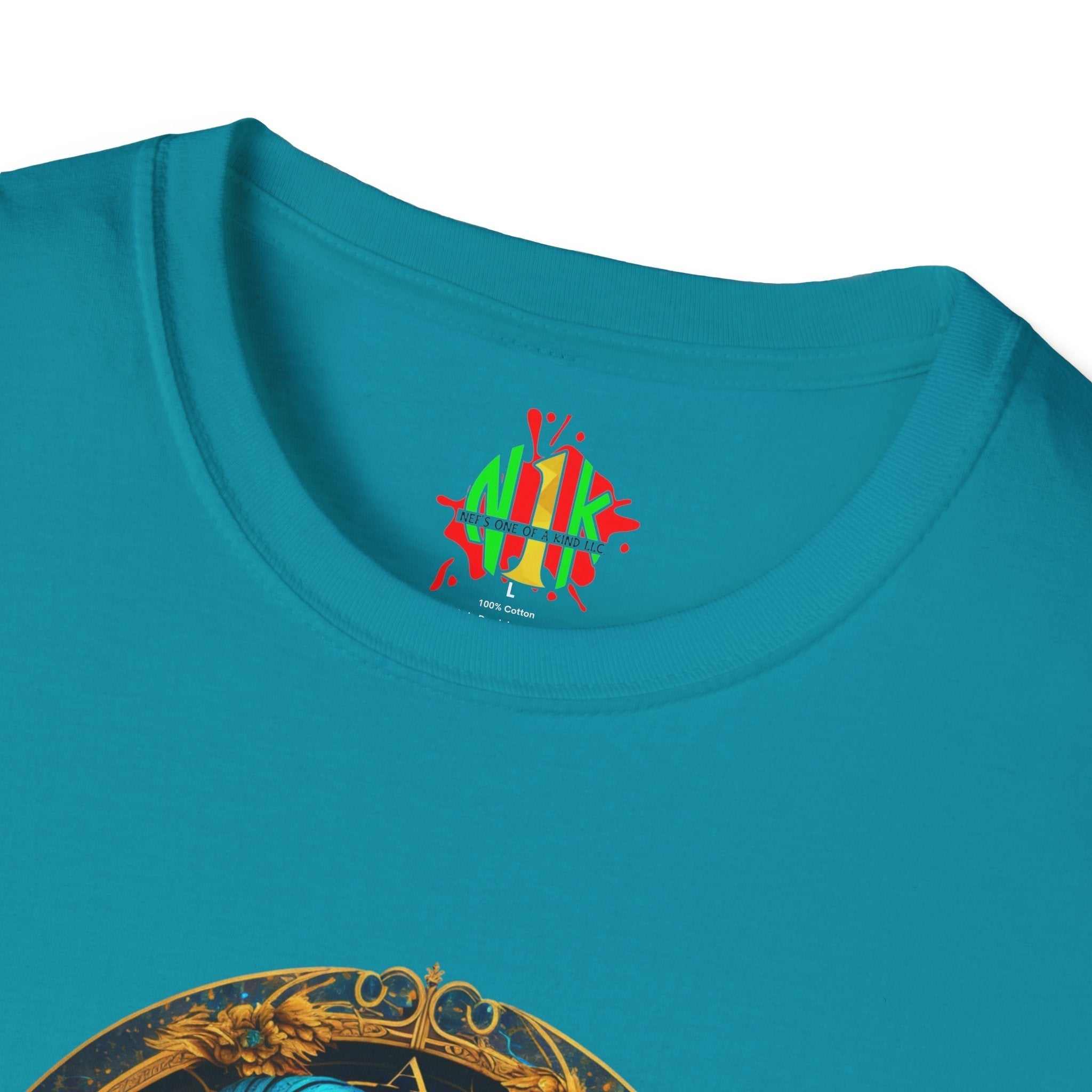 Unisex Capricorn Tee soft-style t-shirt made from 100% cotton with crew neckline and durable twill tape shoulders