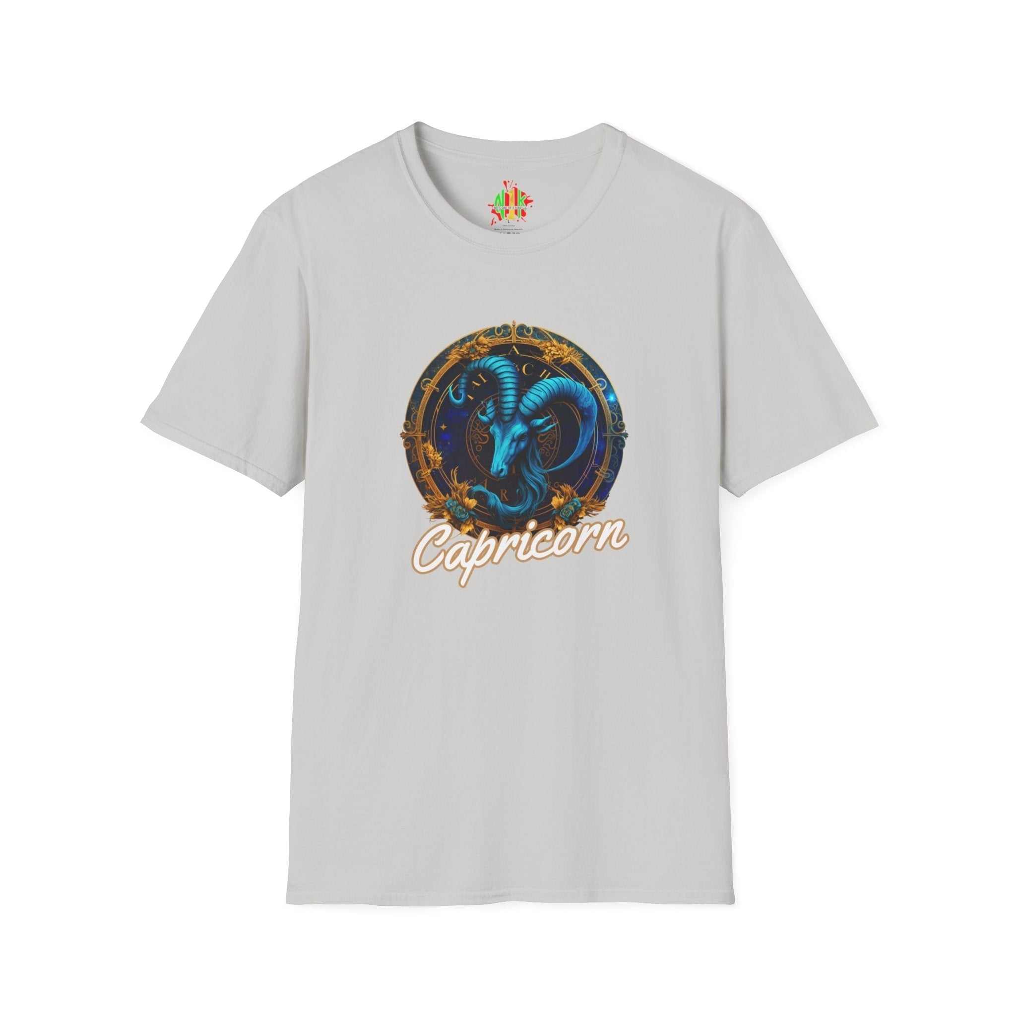 Unisex Capricorn Tee 100% cotton soft-style t-shirt with classic fit and crew neck