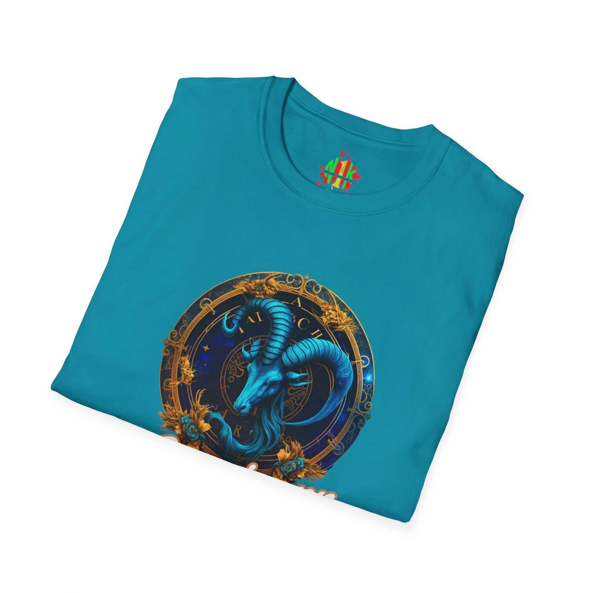 Unisex Capricorn Tee soft-style cotton t-shirt with classic fit and crew neckline