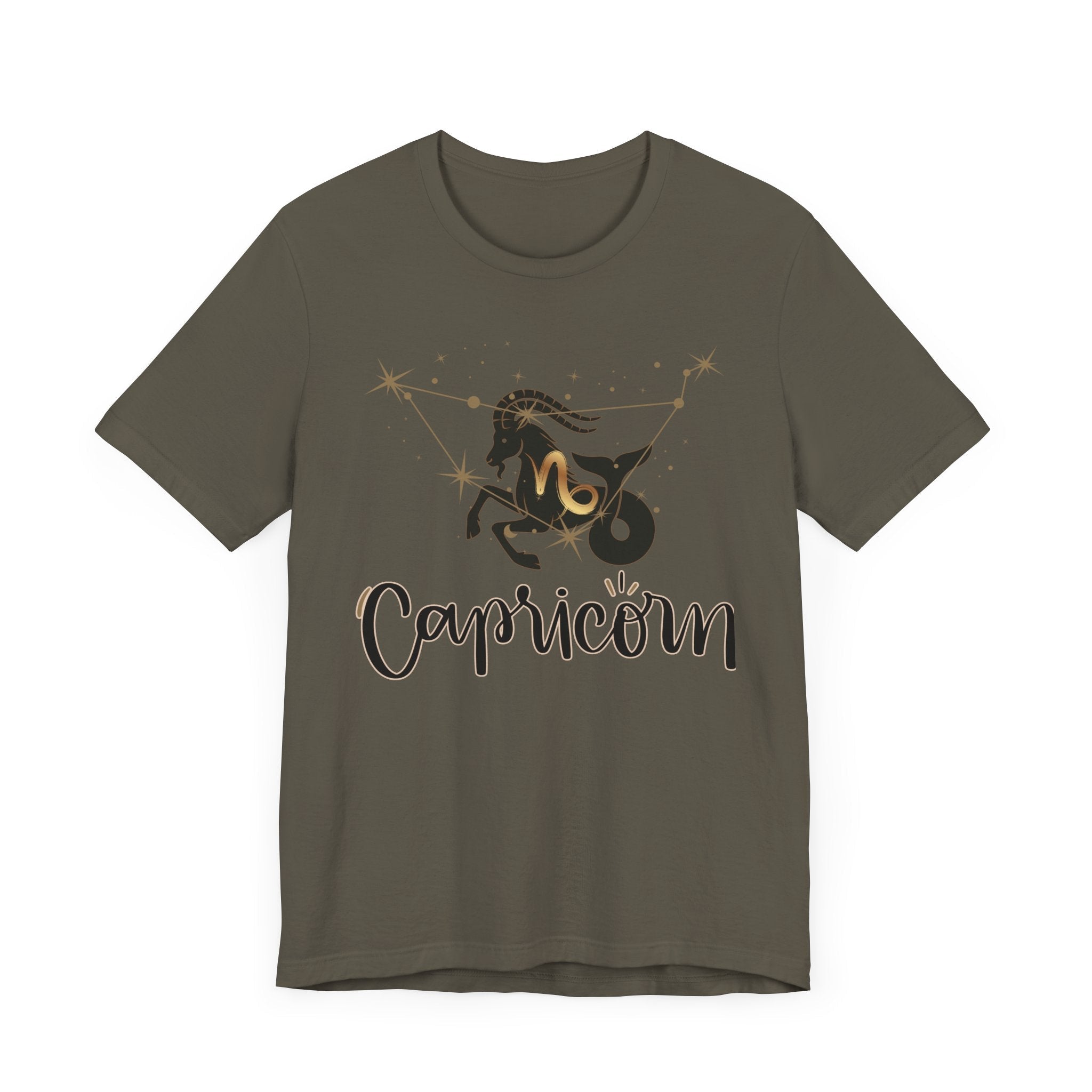 Capricorn Unisex Casual classic unisex jersey short sleeve teeT-ShirtCapricorn Unisex Casual classic unisex jersey short sleeve tee