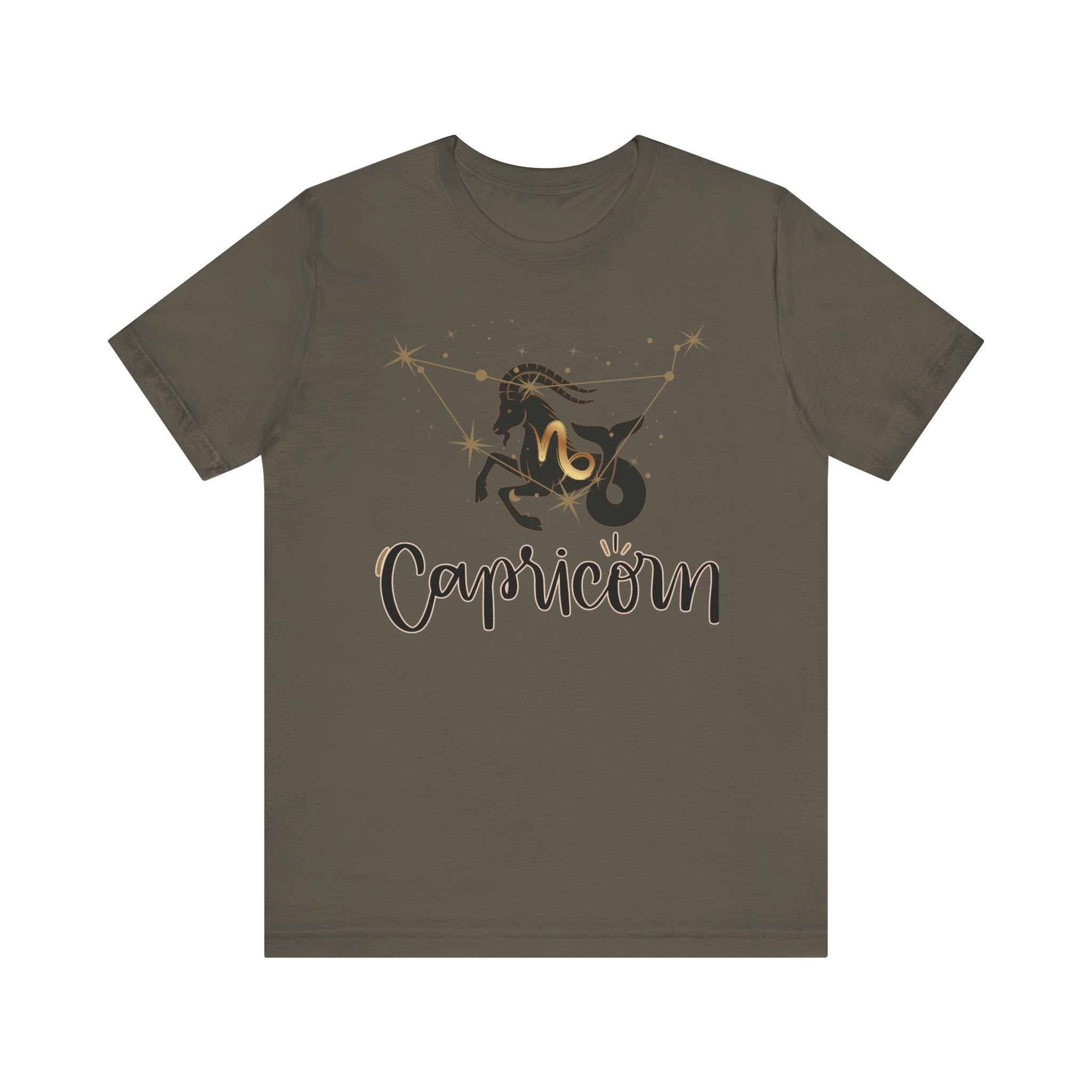 Capricorn Unisex Casual classic unisex jersey short sleeve teeT-ShirtCapricorn Unisex Casual classic unisex jersey short sleeve tee