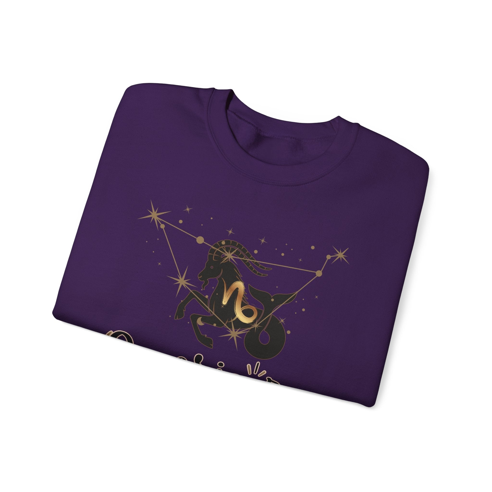 Capricorn Unisex Casual Crewneck SweatshirtSweatshirtCapricorn Unisex Casual Crewneck Sweatshirt