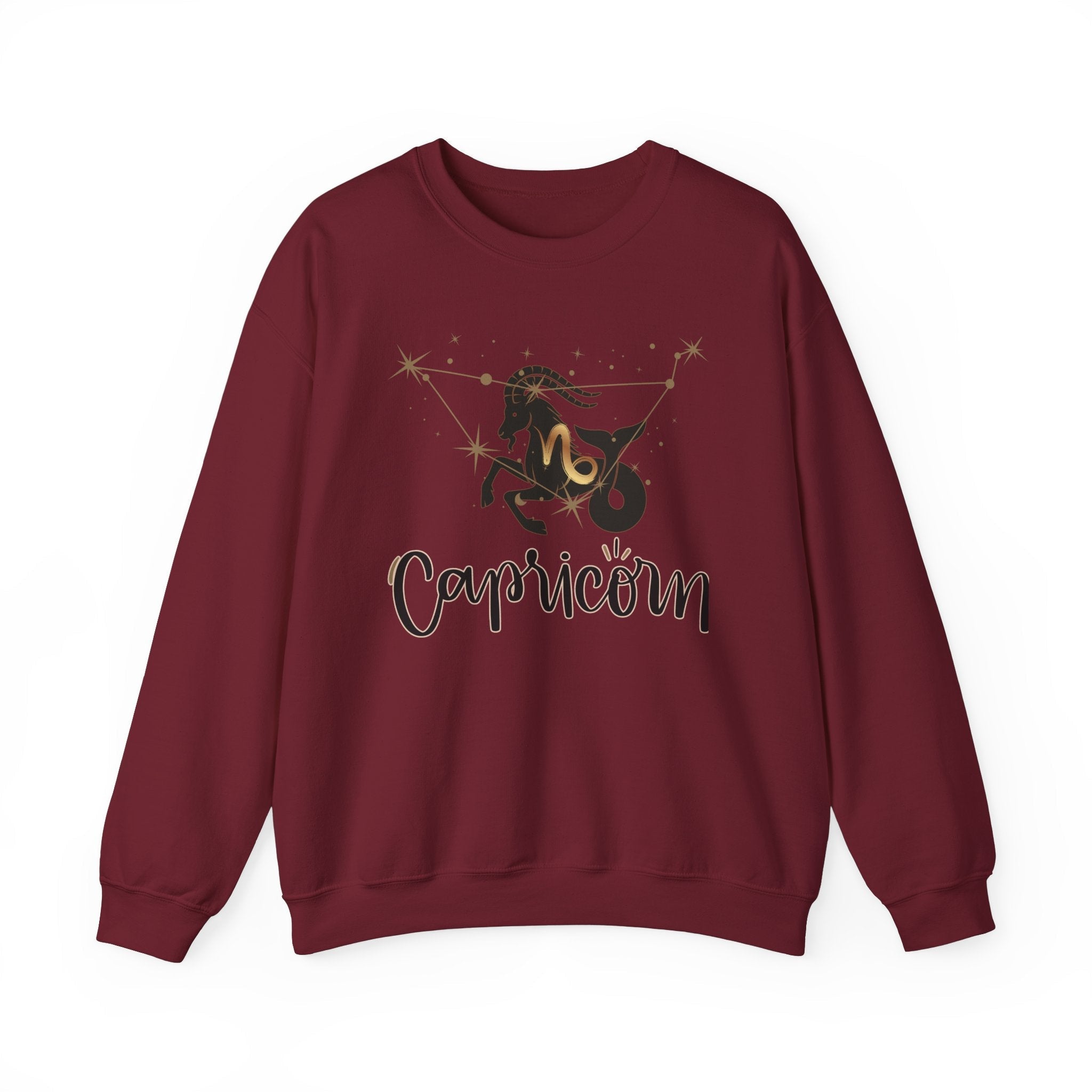 Capricorn Unisex Casual Crewneck SweatshirtSweatshirtCapricorn Unisex Casual Crewneck Sweatshirt