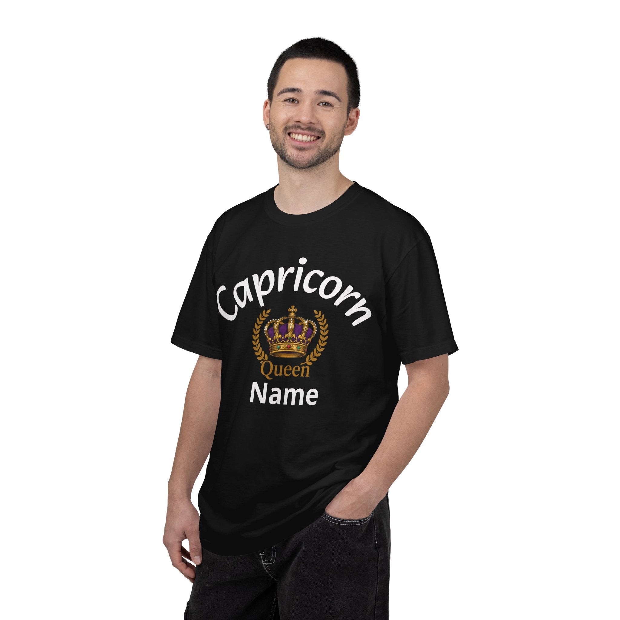 Capricorn Zodiac Custom T-Shirt — Add Name