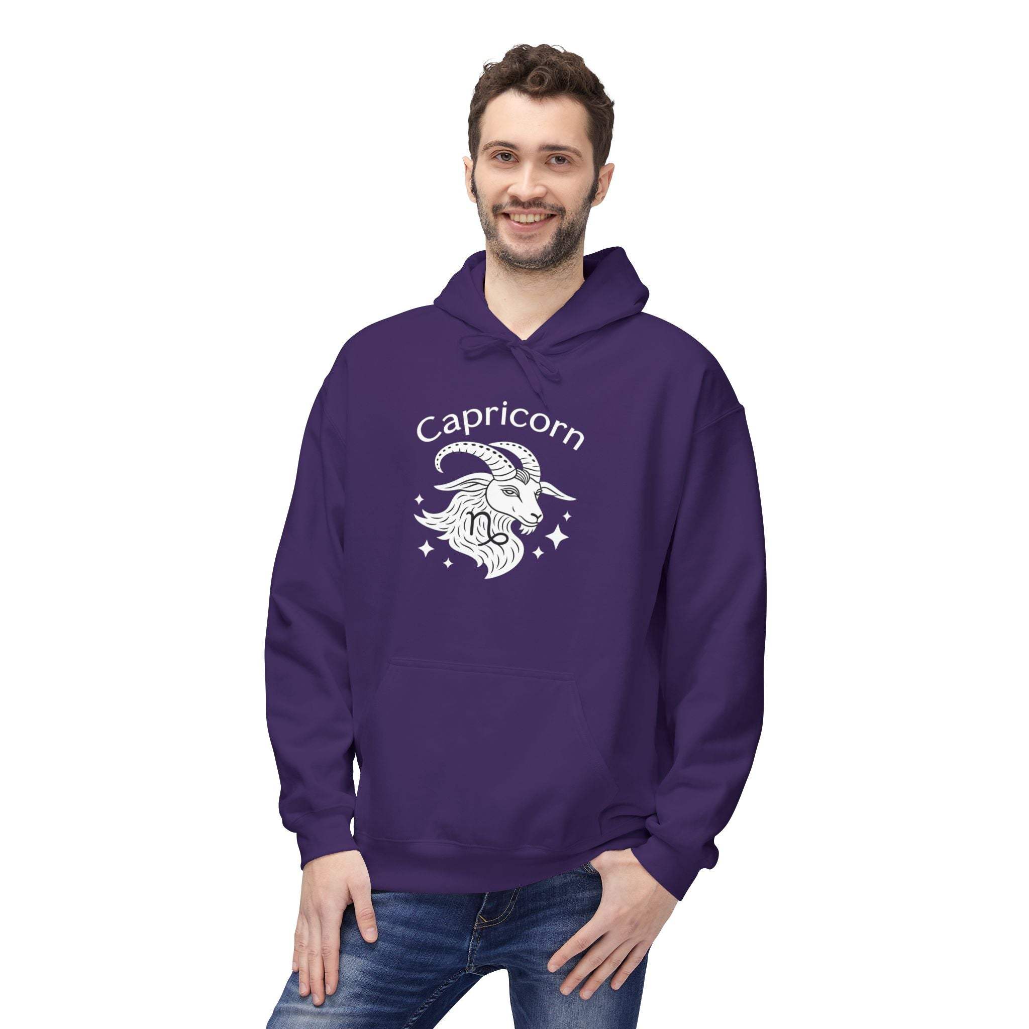 Capricorn Zodiac Hoodie — Astrological Goat Sign Astrology SweatshirtHoodieCapricorn Zodiac Hoodie