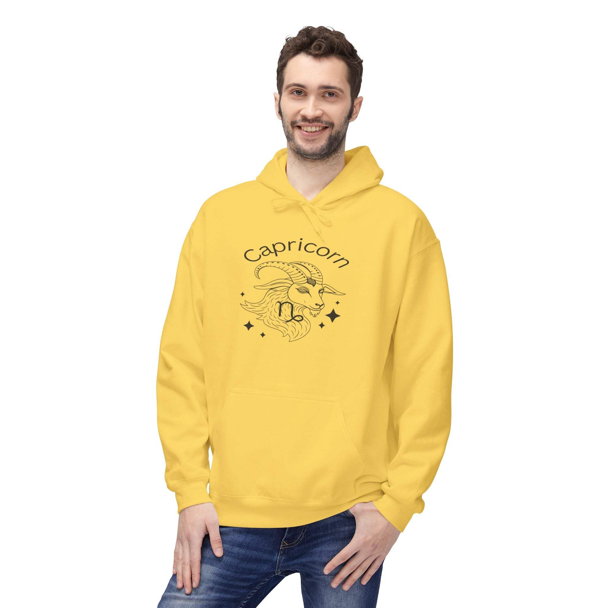 Capricorn Zodiac Hoodie — Astrological Goat Sign Astrology SweatshirtHoodieCapricorn Zodiac Hoodie