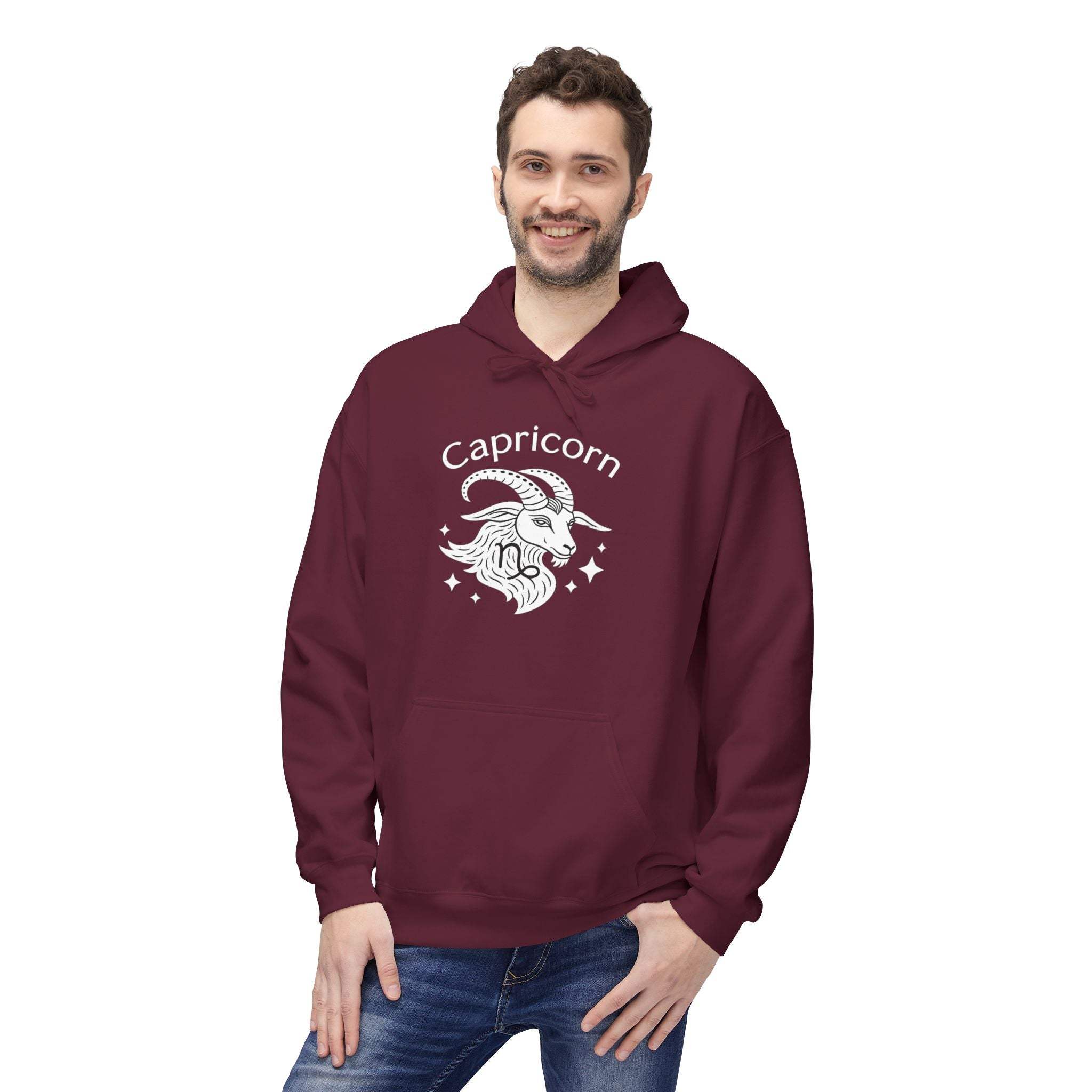 Capricorn Zodiac Hoodie — Astrological Goat Sign Astrology SweatshirtHoodieCapricorn Zodiac Hoodie
