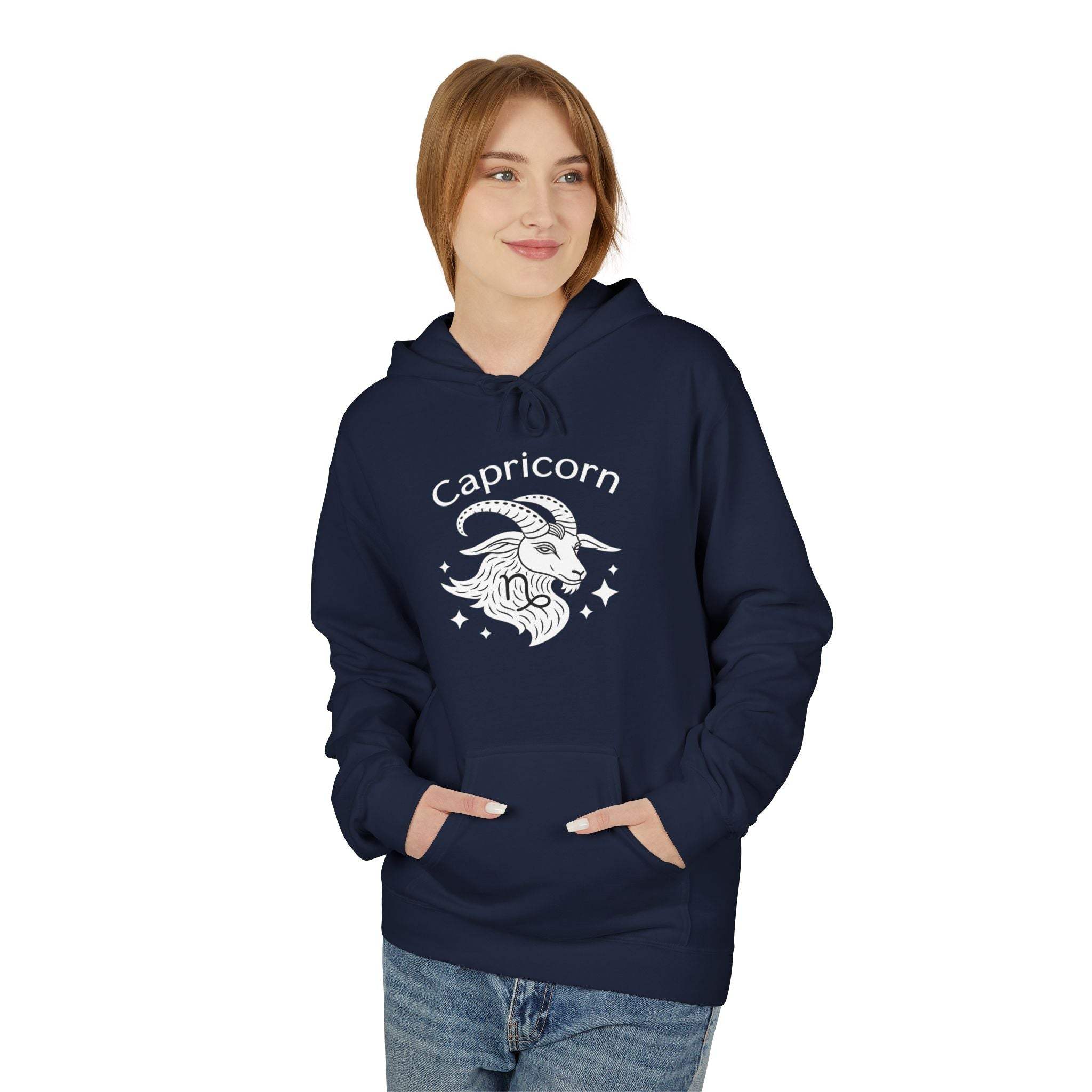 Capricorn Zodiac Hoodie — Astrological Goat Sign Astrology SweatshirtHoodieCapricorn Zodiac Hoodie