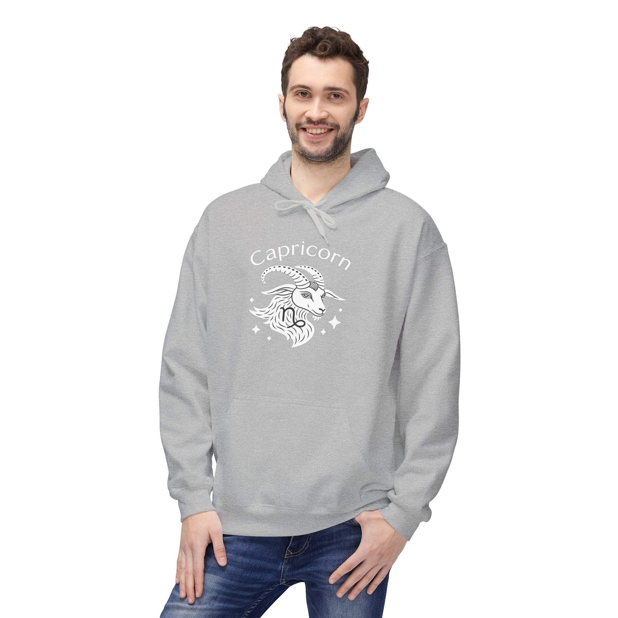 Capricorn Zodiac Hoodie — Astrological Goat Sign Astrology SweatshirtHoodieCapricorn Zodiac Hoodie