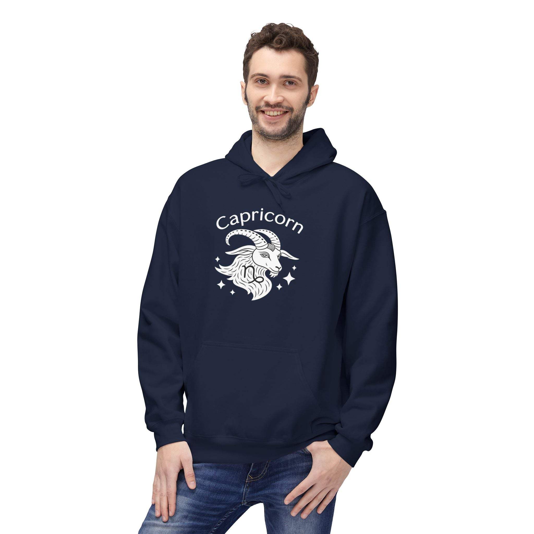 Capricorn Zodiac Hoodie — Astrological Goat Sign Astrology SweatshirtHoodieCapricorn Zodiac Hoodie