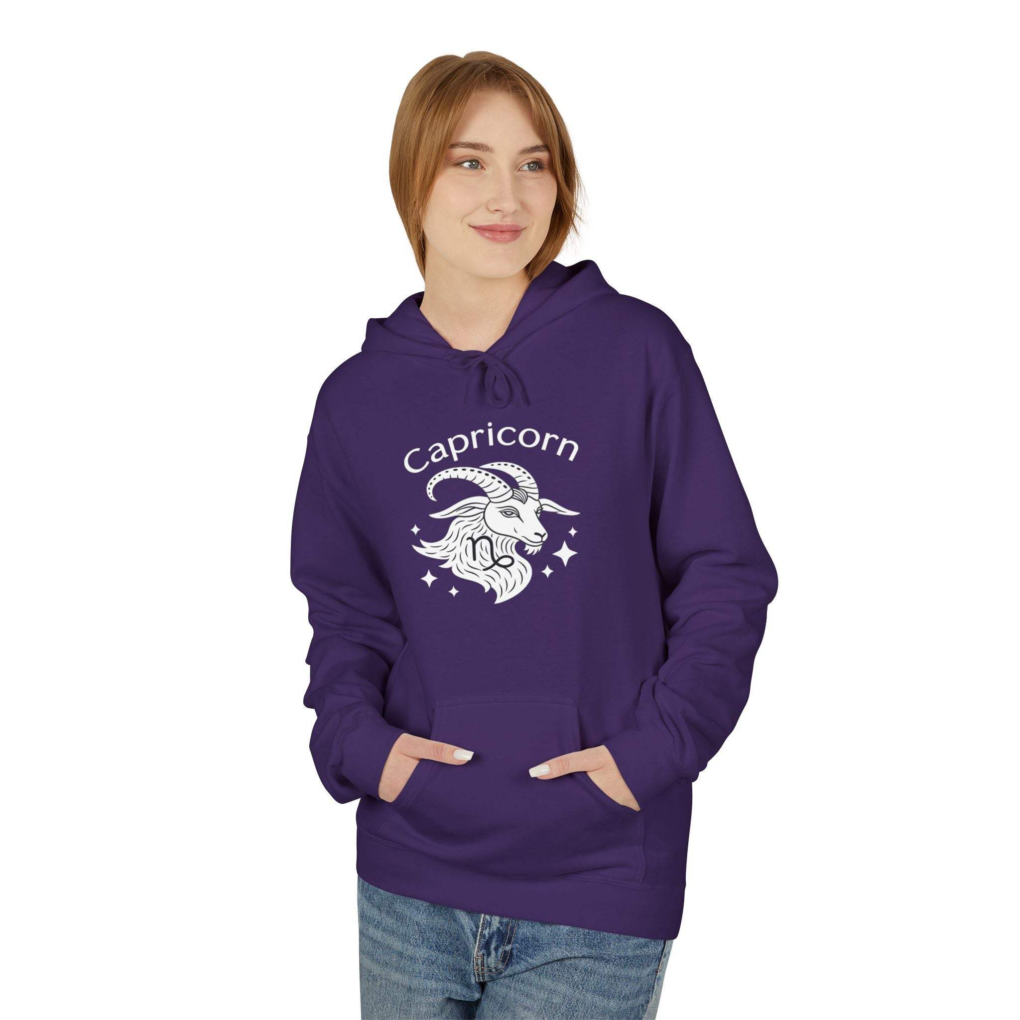 Capricorn Zodiac Hoodie — Astrological Goat Sign Astrology SweatshirtHoodieCapricorn Zodiac Hoodie