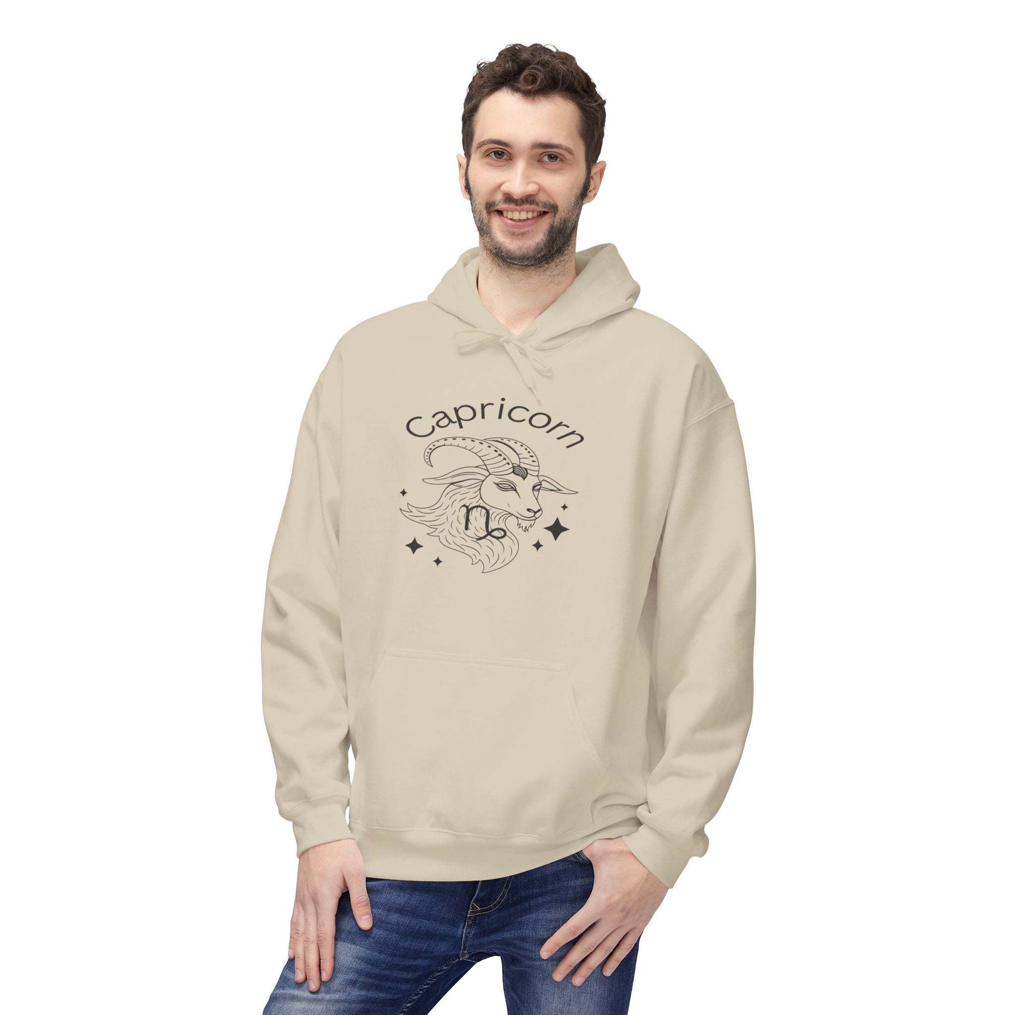 Capricorn Zodiac Hoodie — Astrological Goat Sign Astrology SweatshirtHoodieCapricorn Zodiac Hoodie