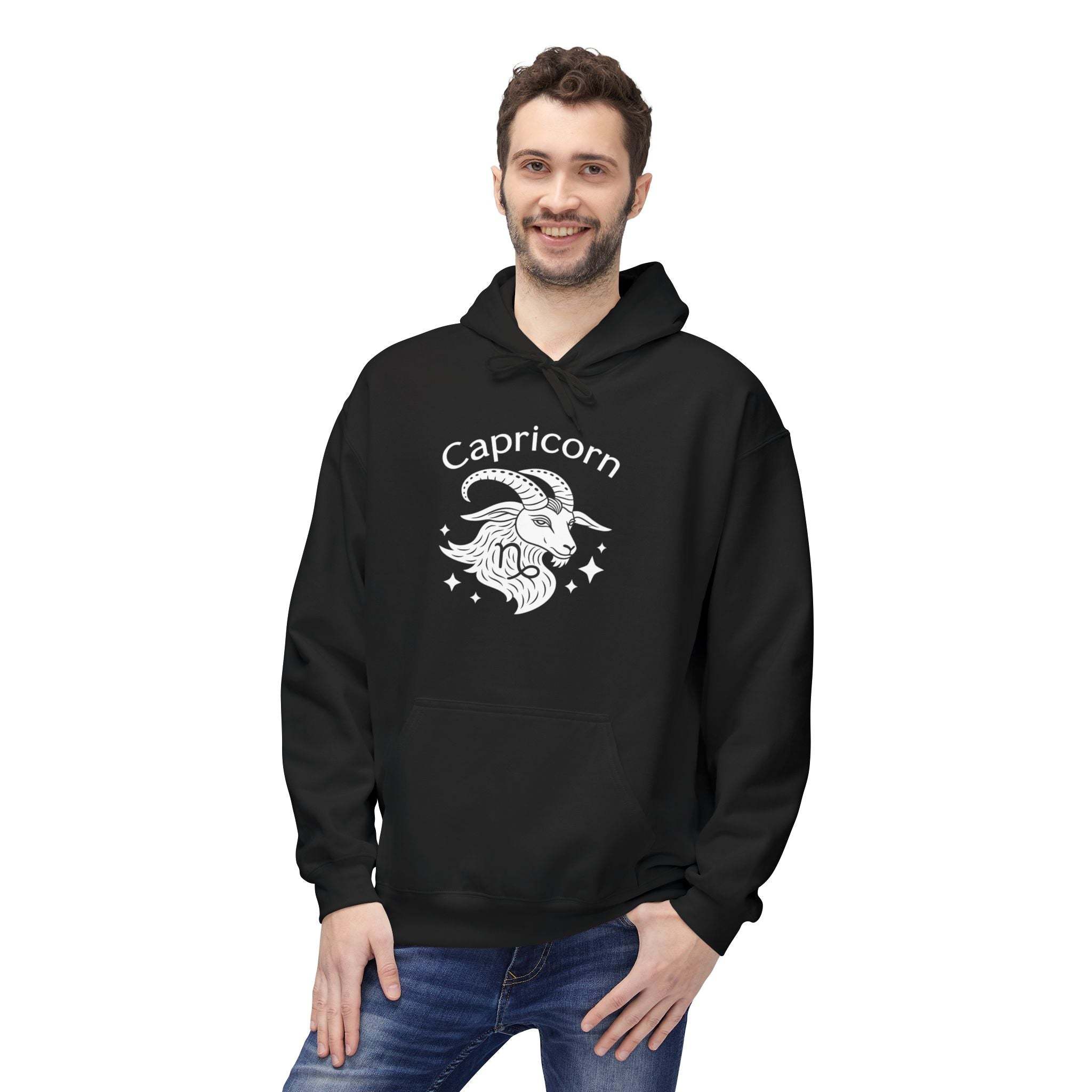 Capricorn Zodiac Hoodie — Astrological Goat Sign Astrology SweatshirtHoodieCapricorn Zodiac Hoodie