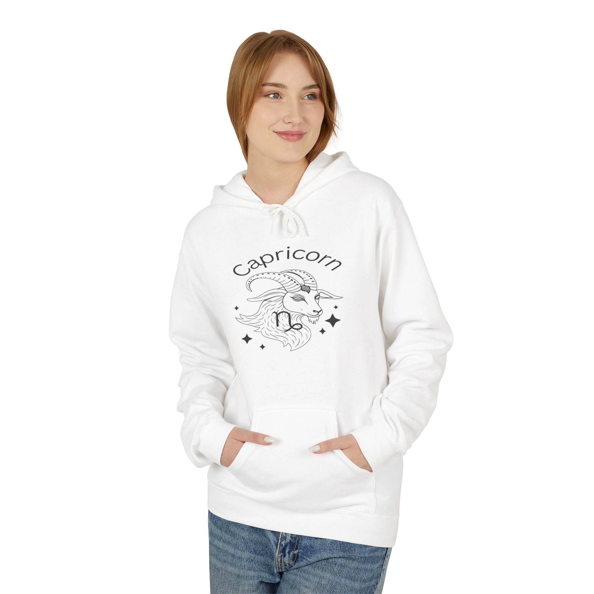 Capricorn Zodiac Hoodie — Astrological Goat Sign Astrology SweatshirtHoodieCapricorn Zodiac Hoodie