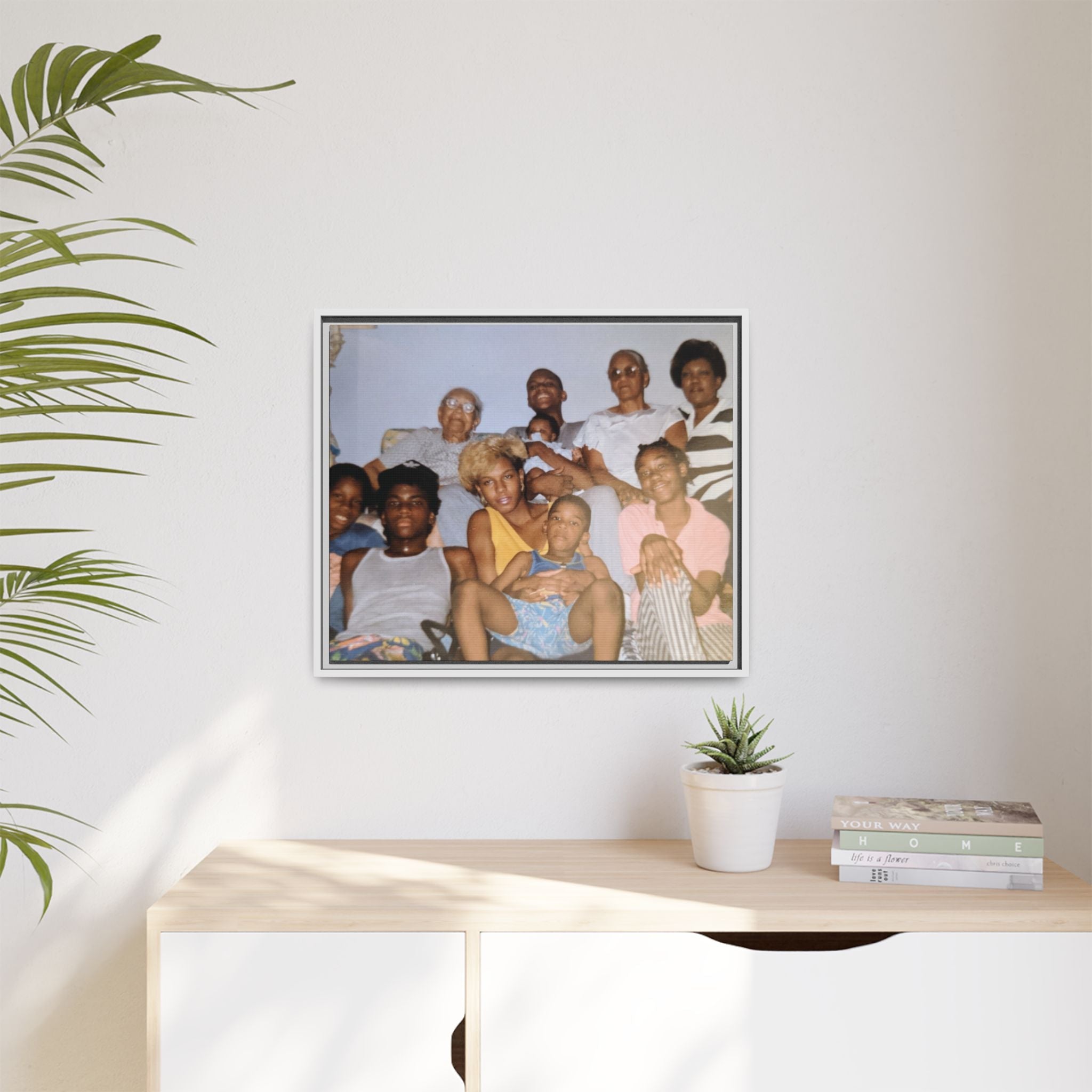 Ccustomizable Framed Canvas — Horizontal Matte Wall Art