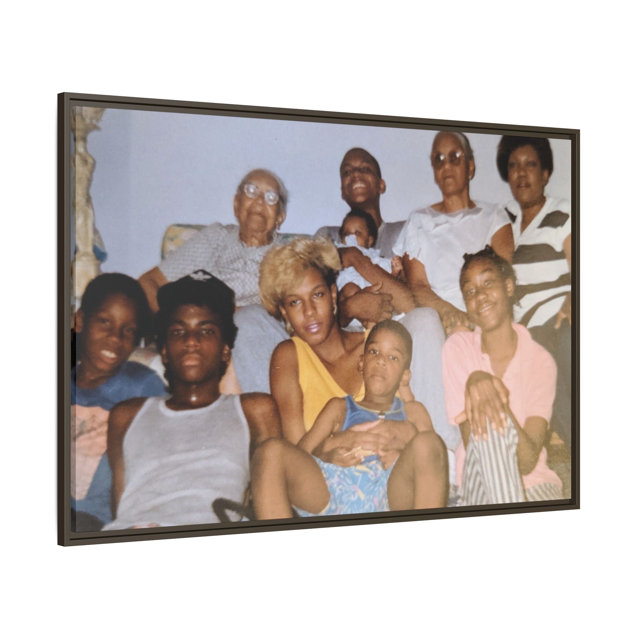 Ccustomizable Framed Canvas — Horizontal Matte Wall Art