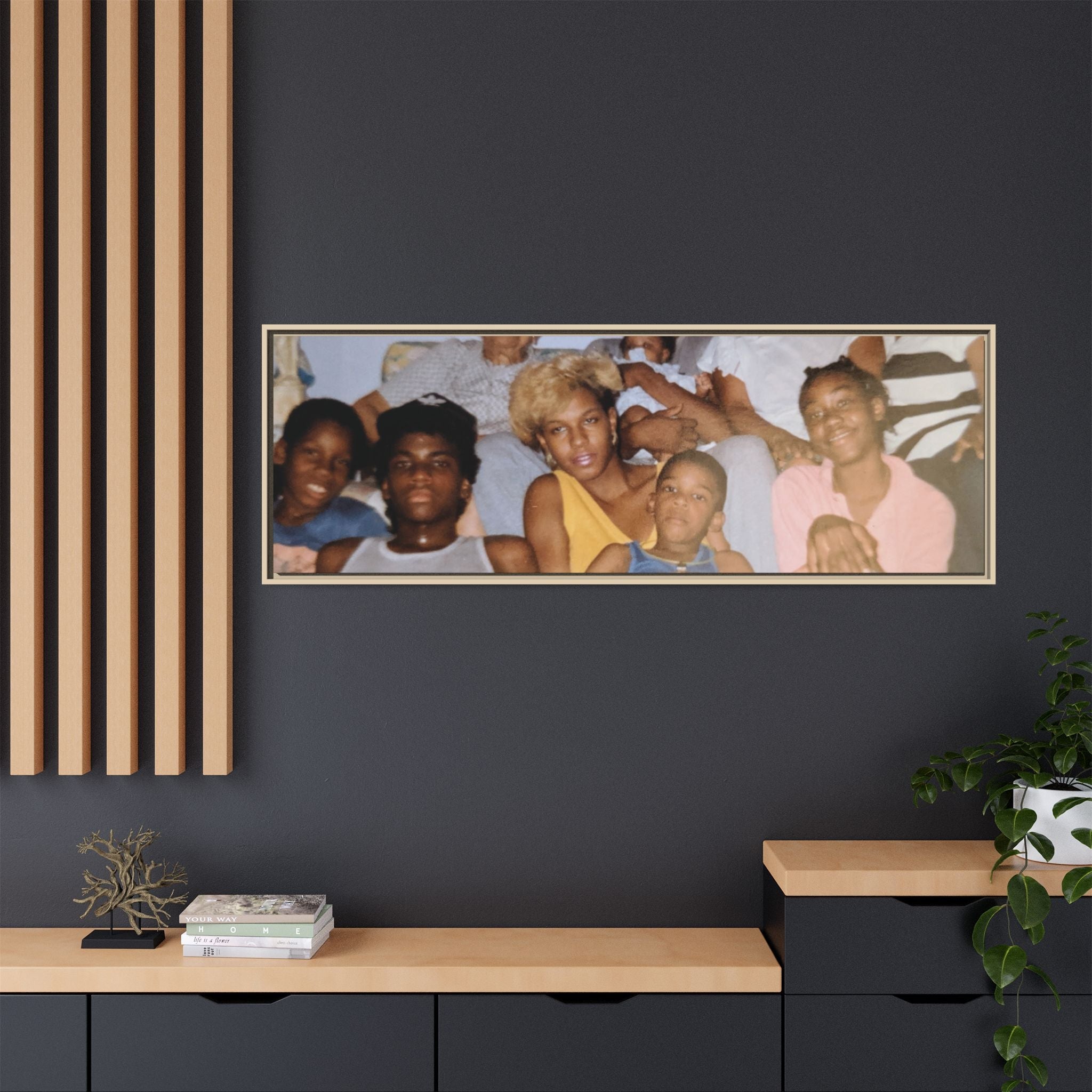 Ccustomizable Framed Canvas — Horizontal Matte Wall Art