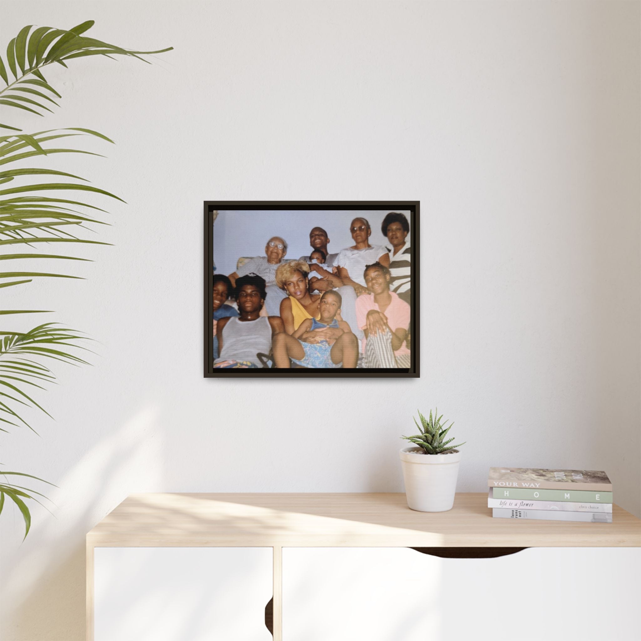 Ccustomizable Framed Canvas — Horizontal Matte Wall Art