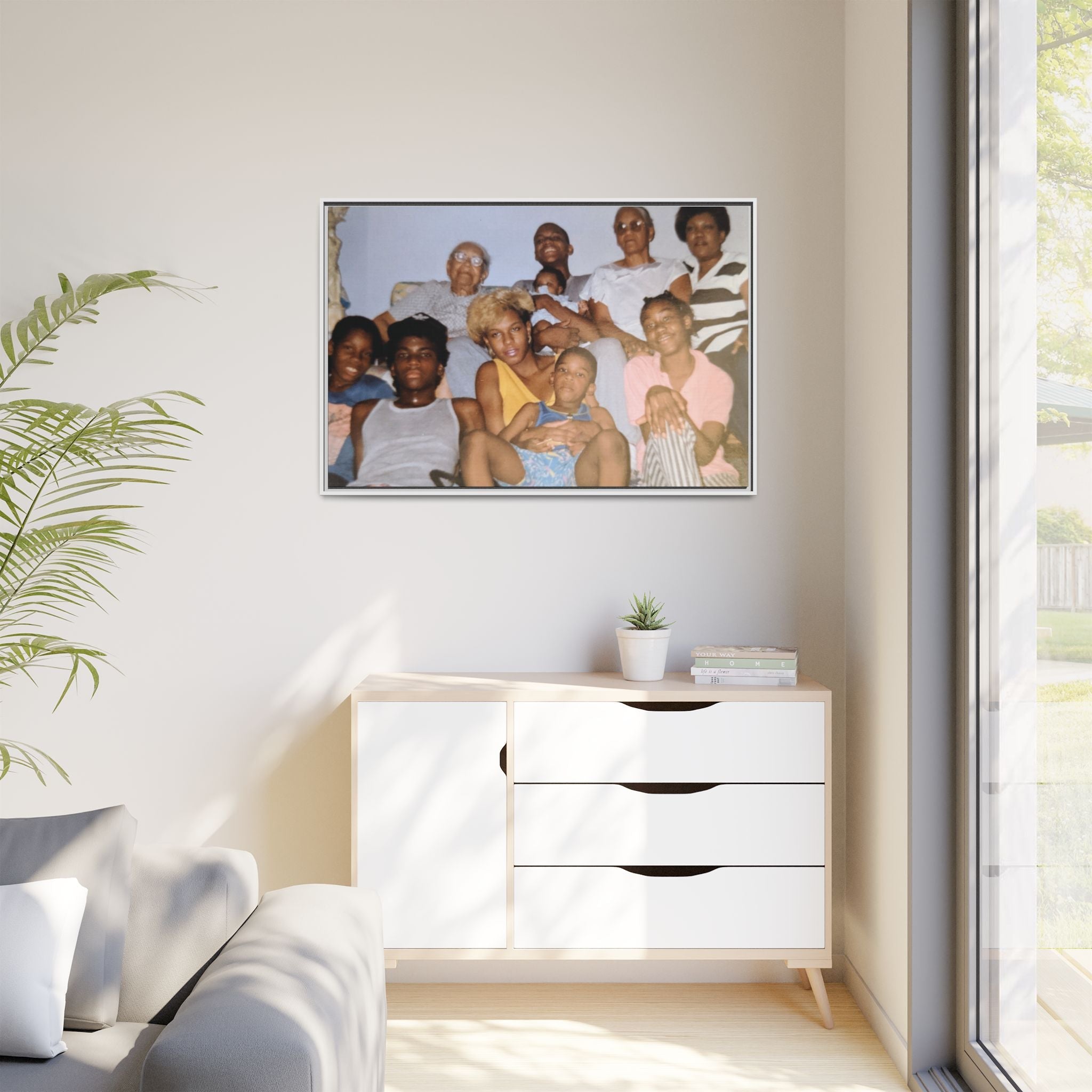 Ccustomizable Framed Canvas — Horizontal Matte Wall Art