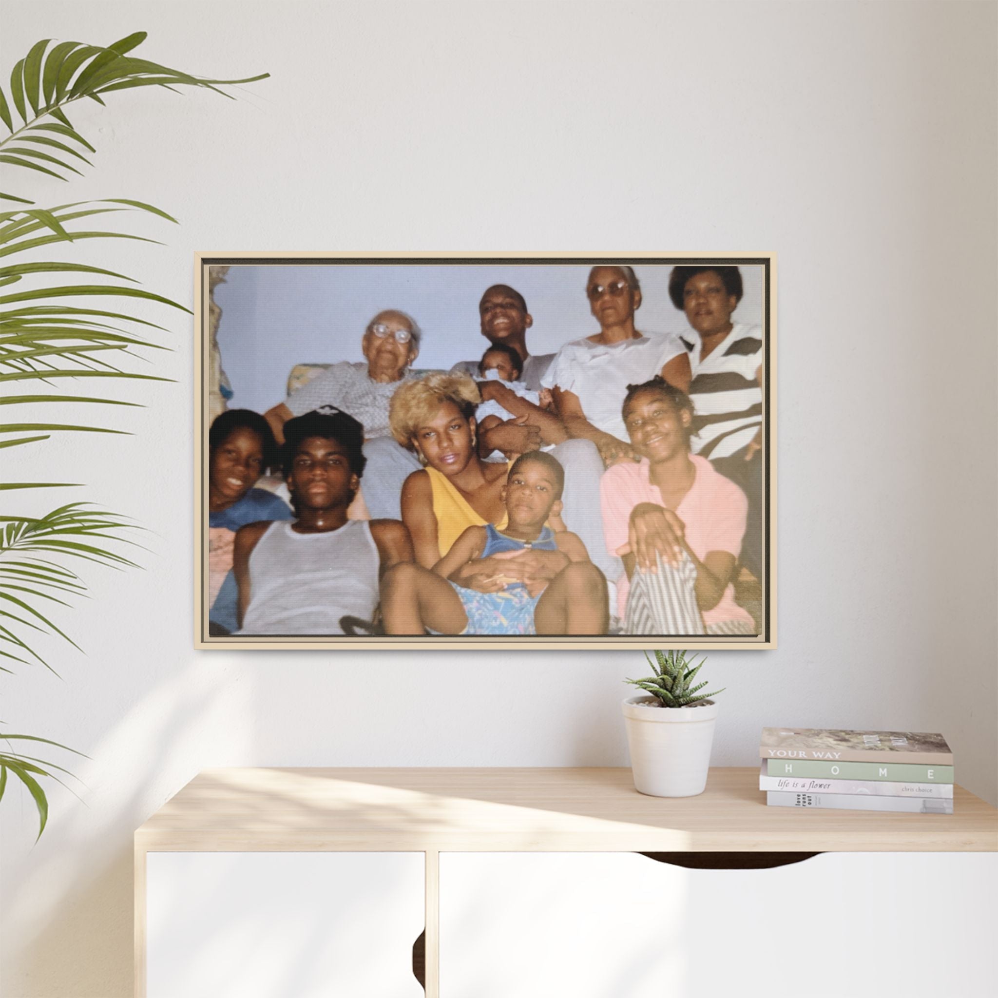 Ccustomizable Framed Canvas — Horizontal Matte Wall Art