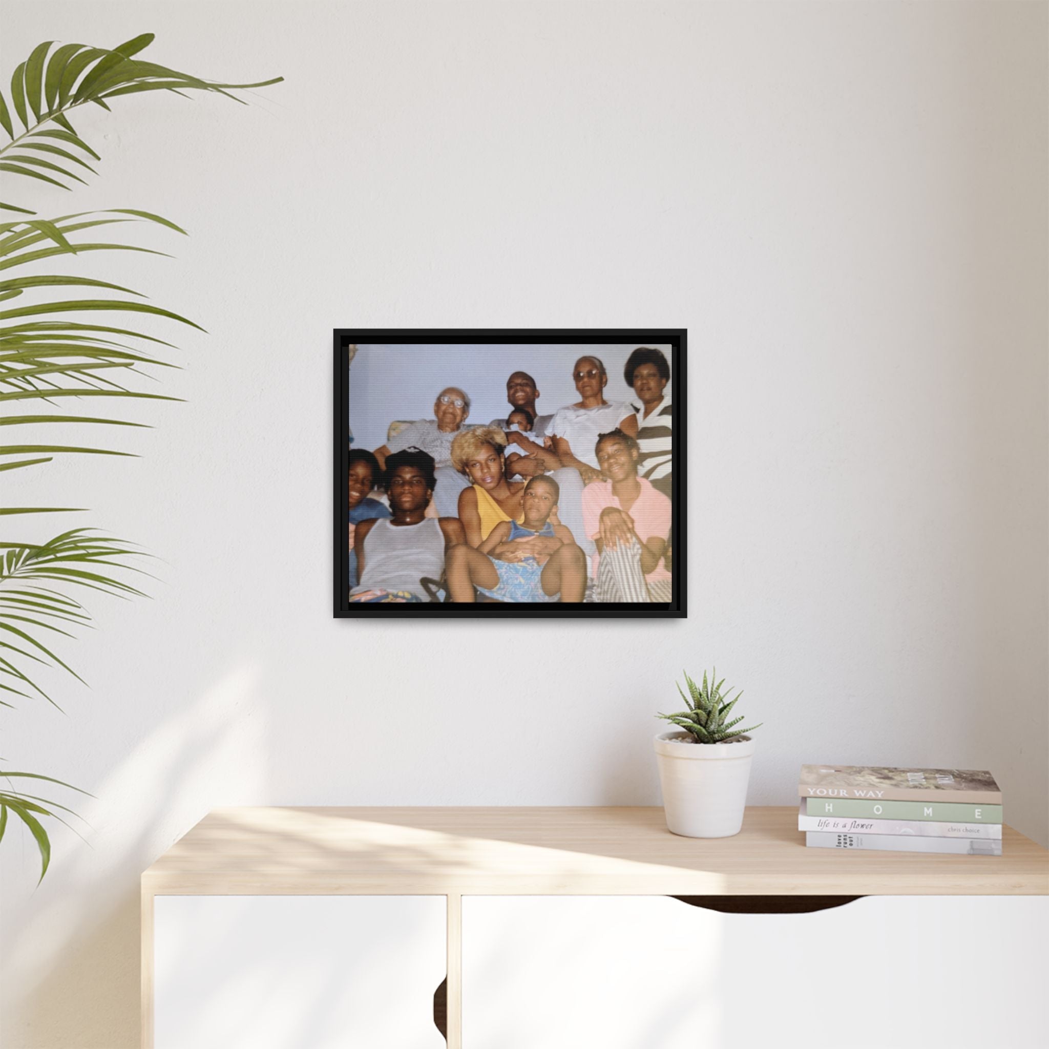 Ccustomizable Framed Canvas — Horizontal Matte Wall Art